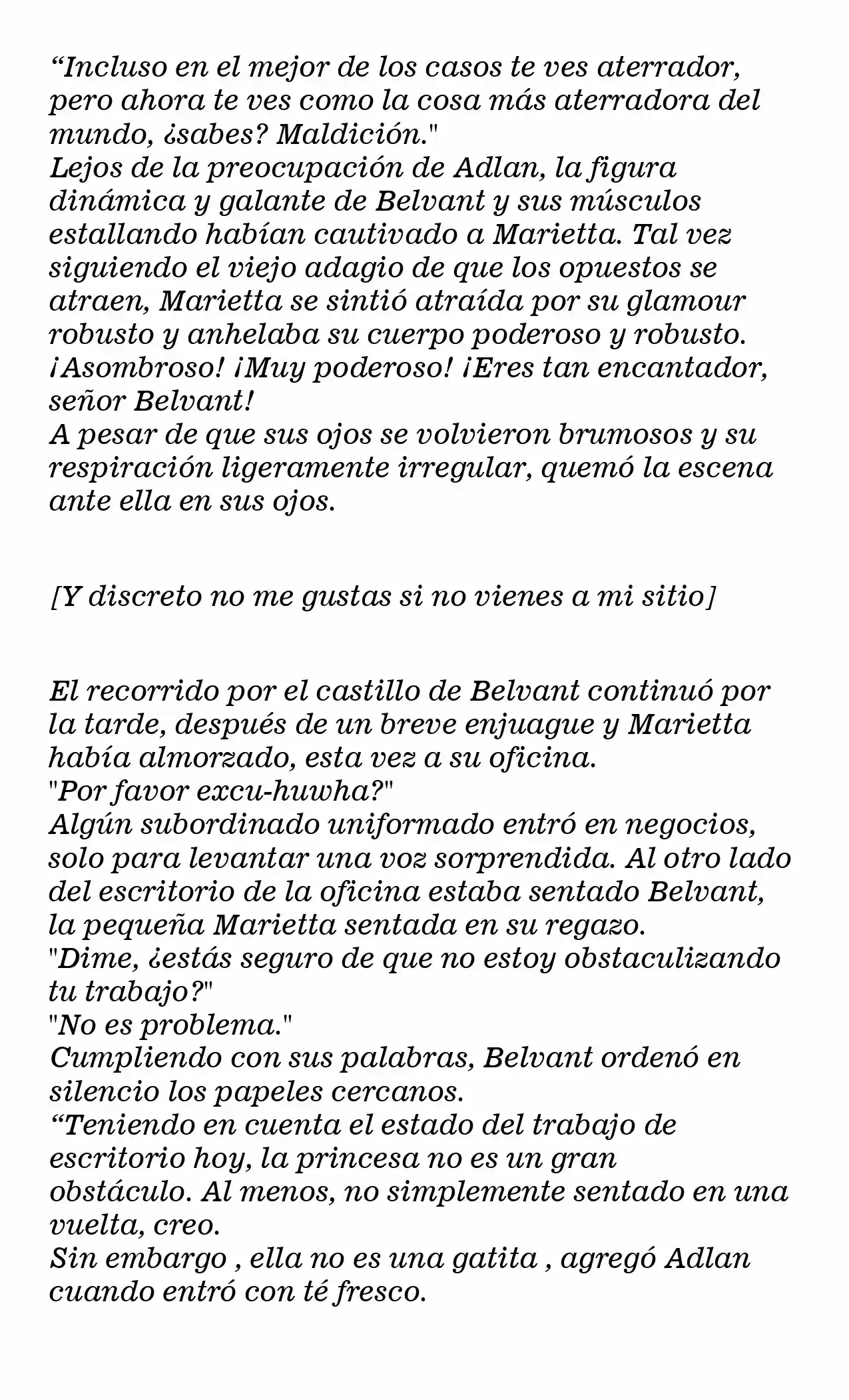Marietta-hime No Konrei (Novela) - Capítulo 10 - Página 8 - LectorTMOo