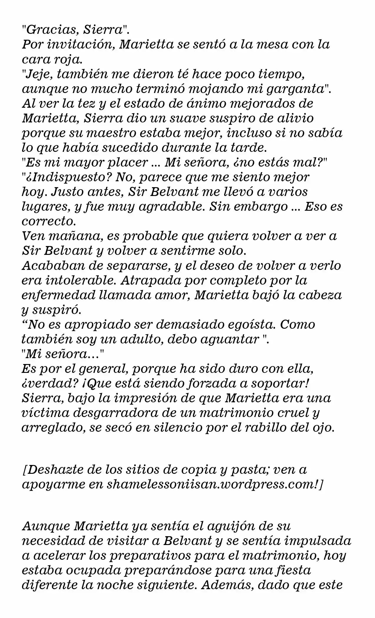 Marietta-hime No Konrei (Novela) - Capítulo 12 - Página 3 - LectorTMOo