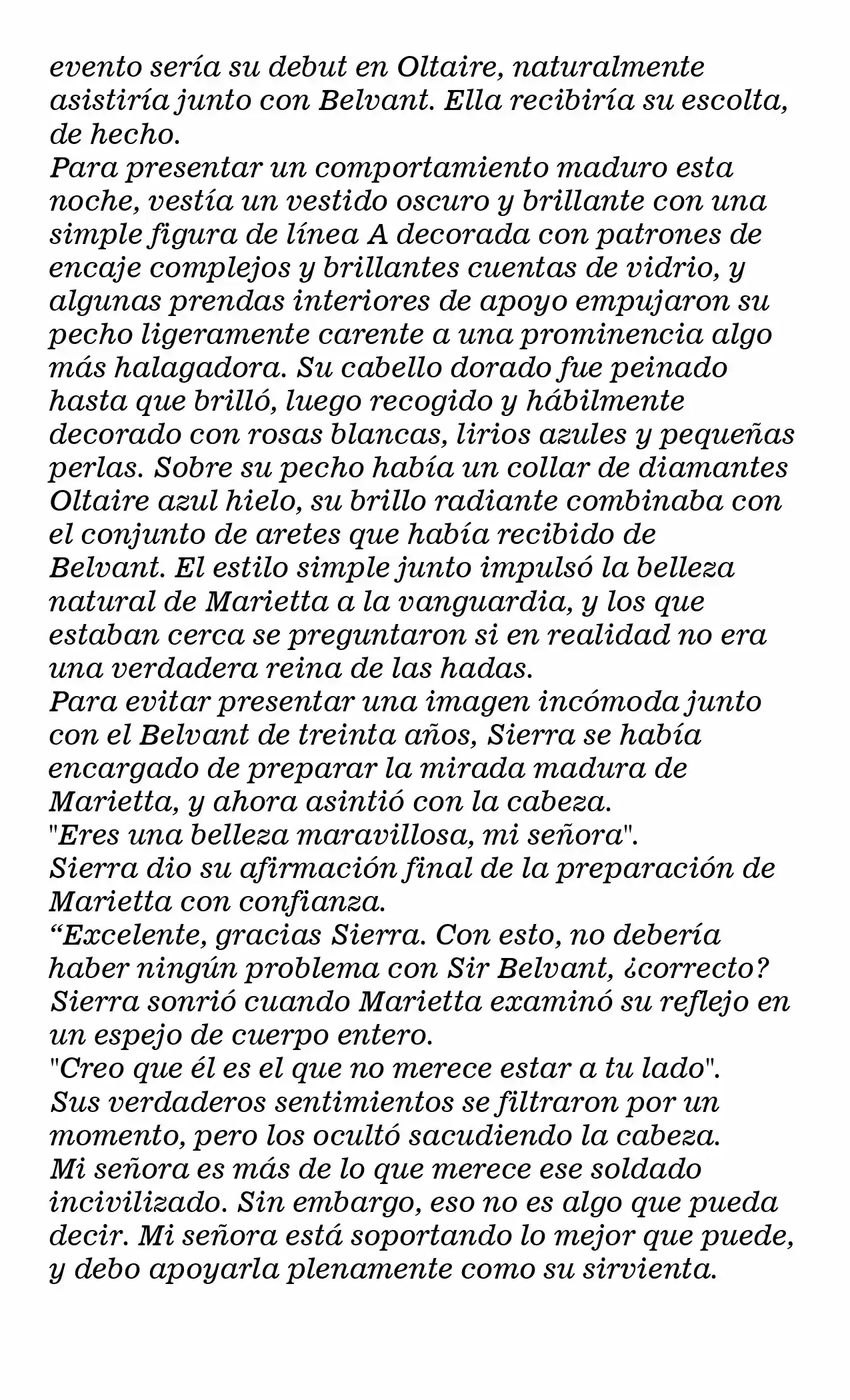 Marietta-hime No Konrei (Novela) - Capítulo 12 - Página 4 - LectorTMOo