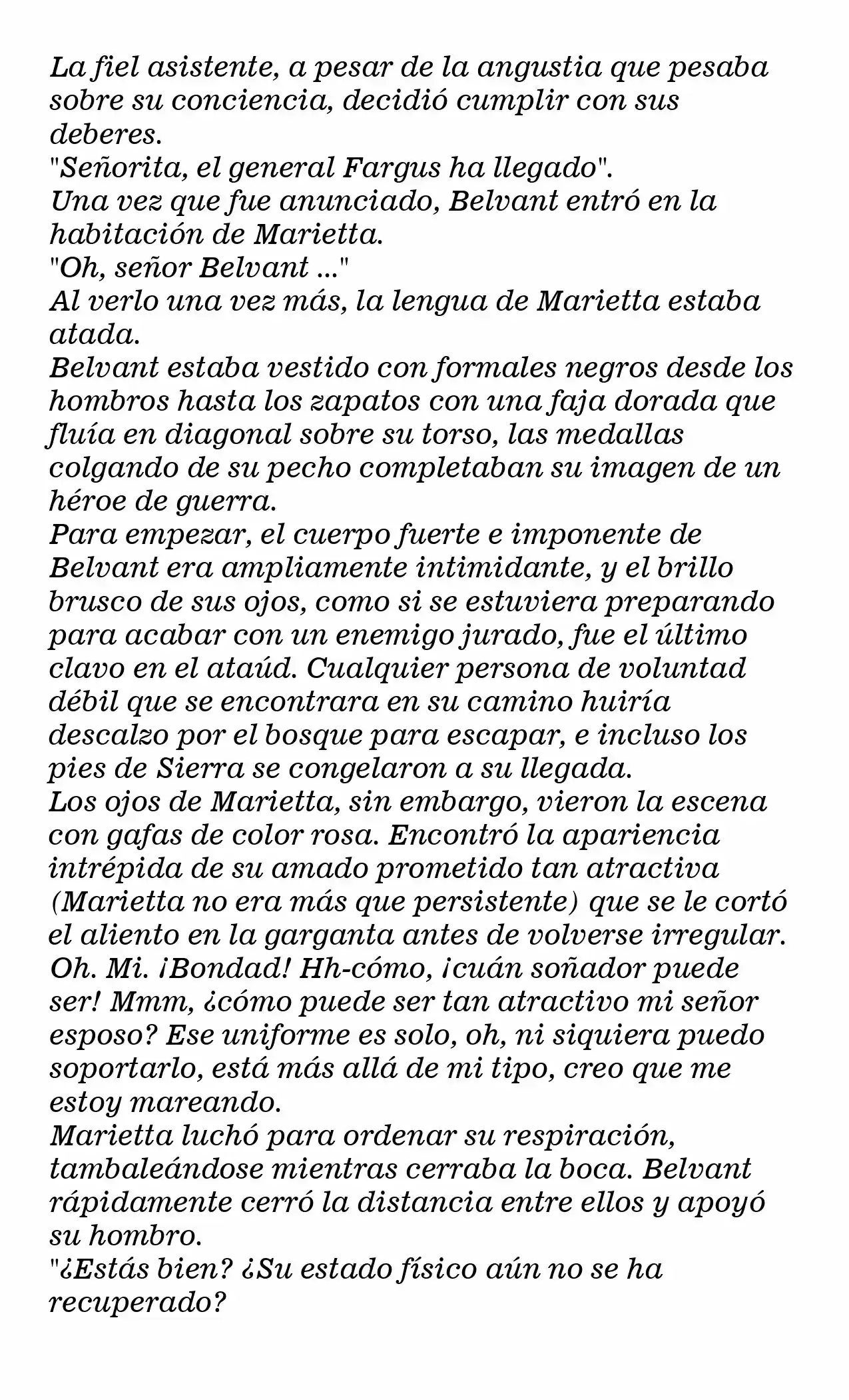 Marietta-hime No Konrei (Novela) - Capítulo 12 - Página 5 - LectorTMOo