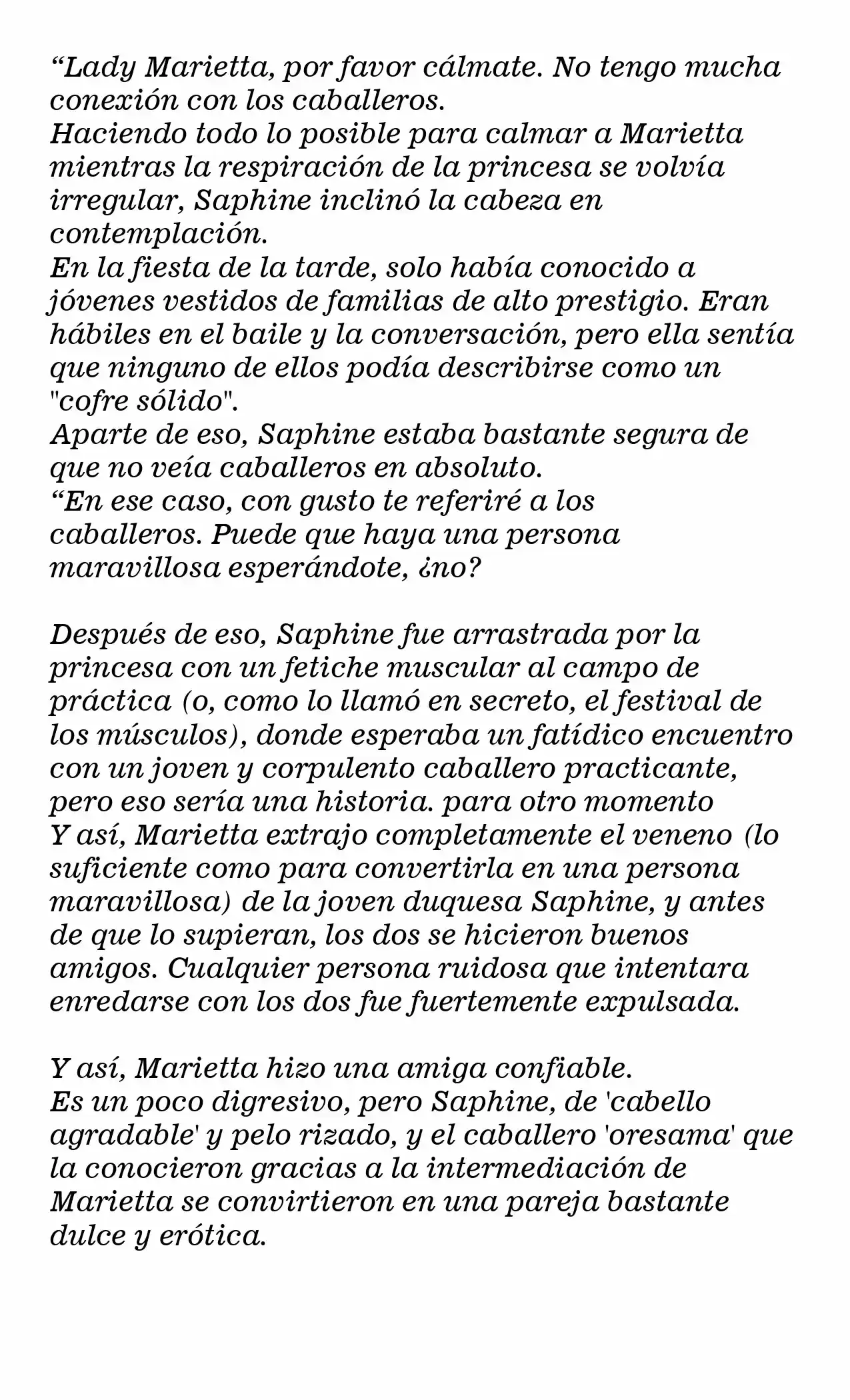 Marietta-hime No Konrei (Novela) - Capítulo 14 - Página 9 - LectorTMOo