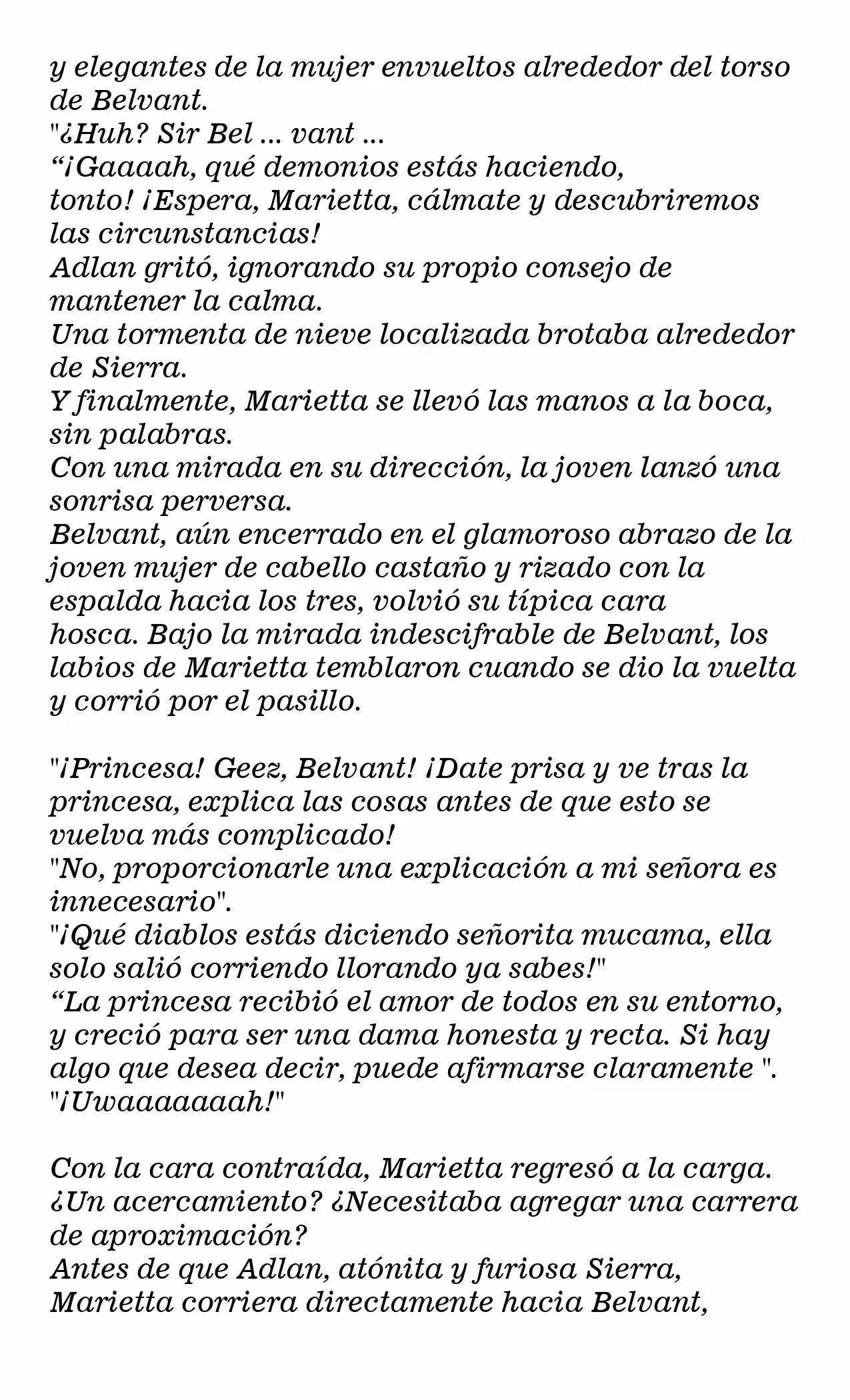 Marietta-hime No Konrei (Novela) - Capítulo 15 - Página 5 - LectorTMOo