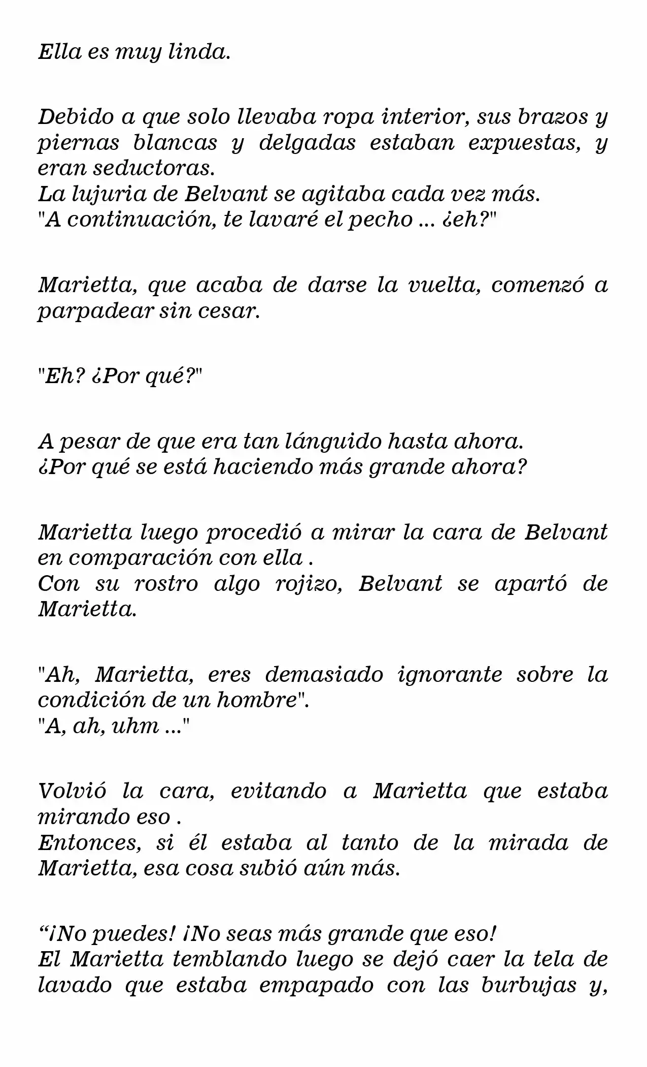 Marietta-hime No Konrei (Novela) - Capítulo 23 - Página 10 - LectorTMOo