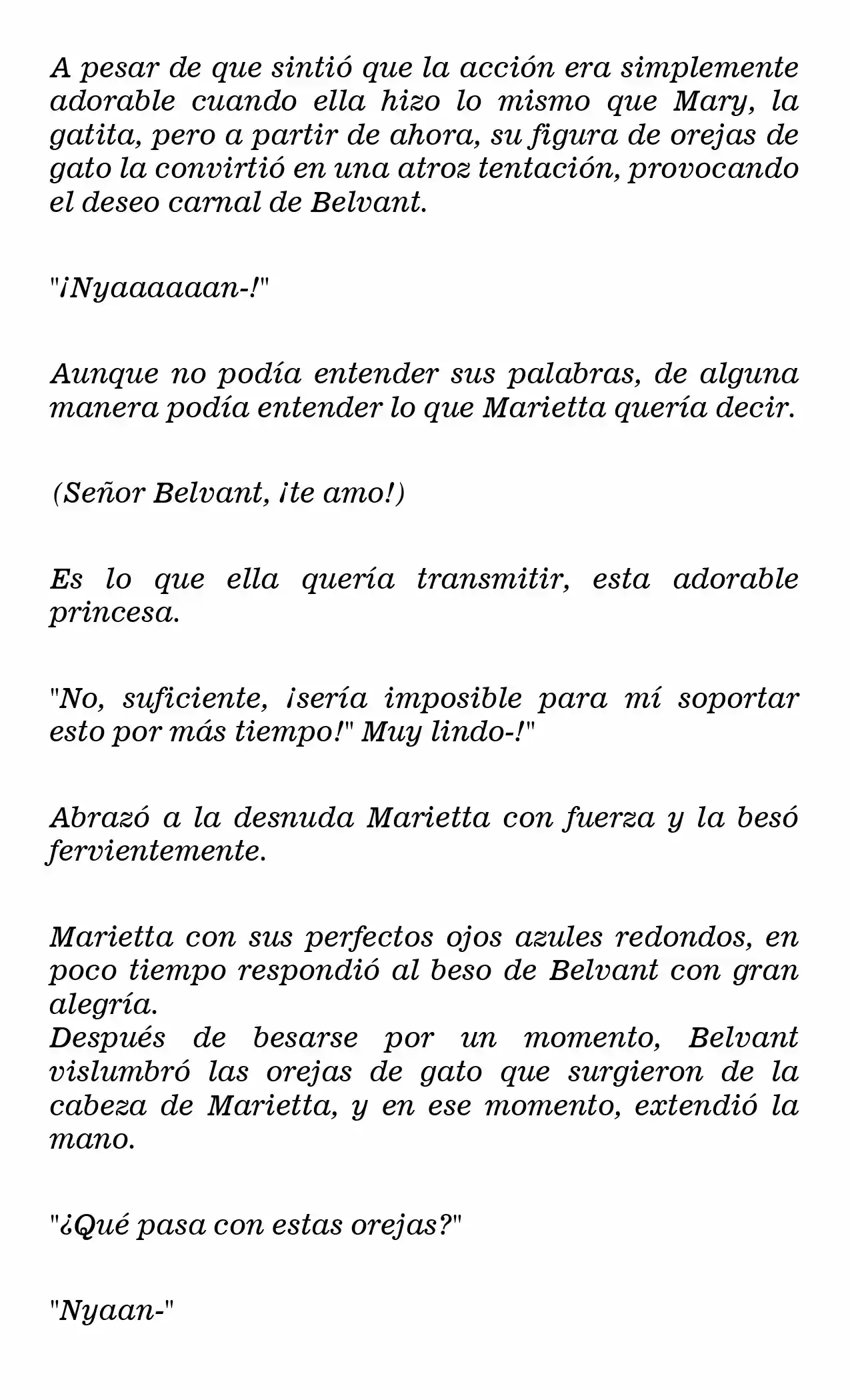 Marietta-hime No Konrei (Novela) - Capítulo 27 - Página 4 - LectorTMOo