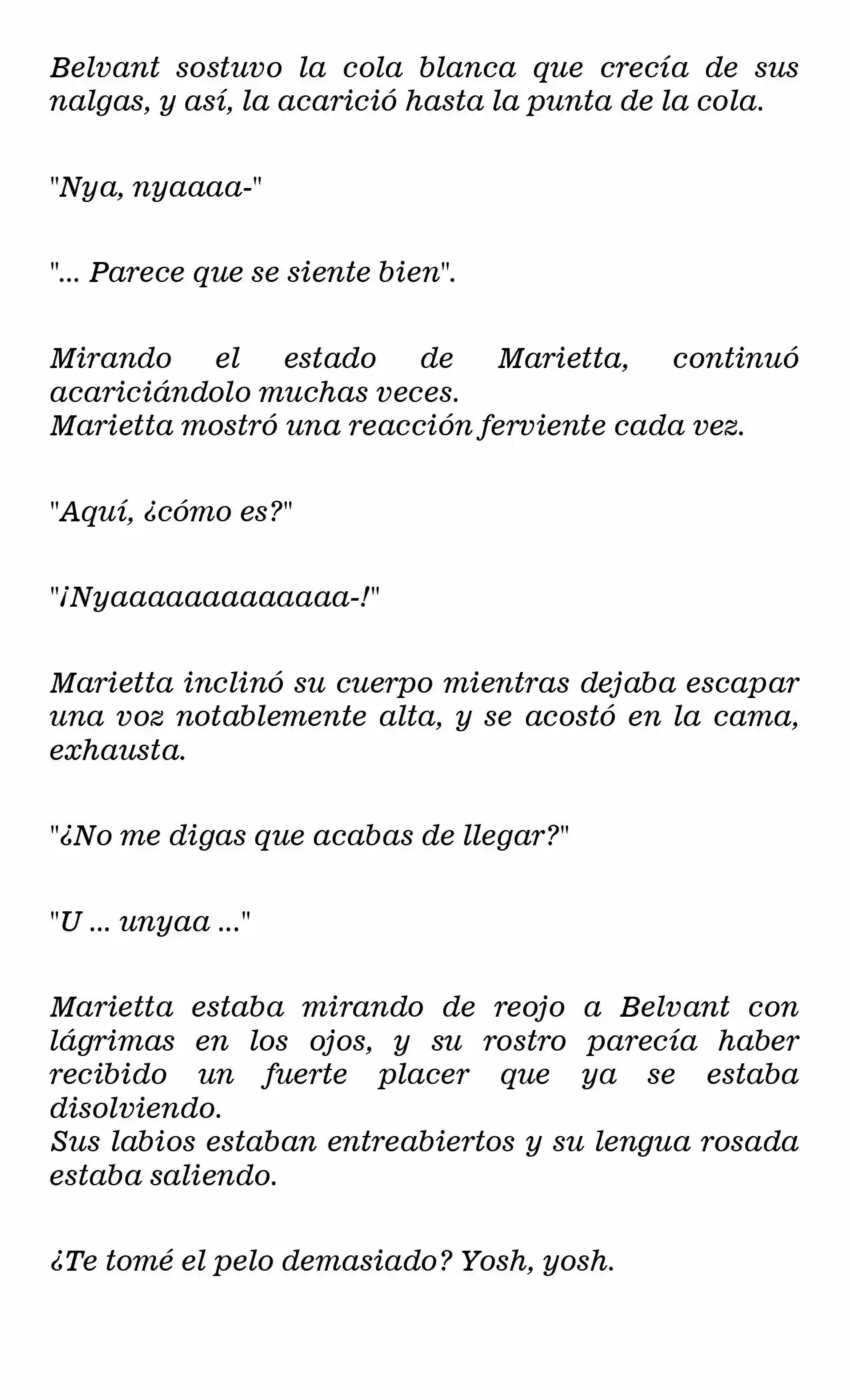 Marietta-hime No Konrei (Novela) - Capítulo 27 - Página 6 - LectorTMOo