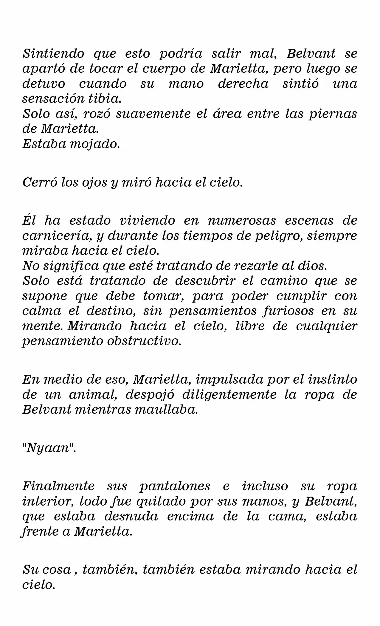 Marietta-hime No Konrei (Novela) - Capítulo 27 - Página 8 - LectorTMOo