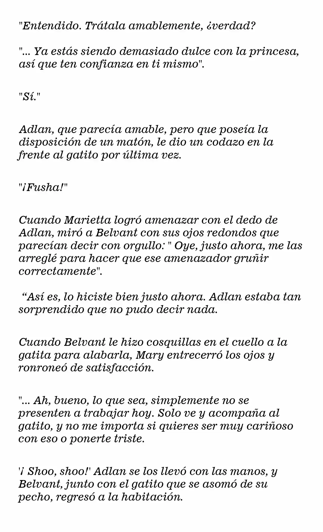 Marietta-hime No Konrei (Novela) - Capítulo 30 - Página 5 - LectorTMOo