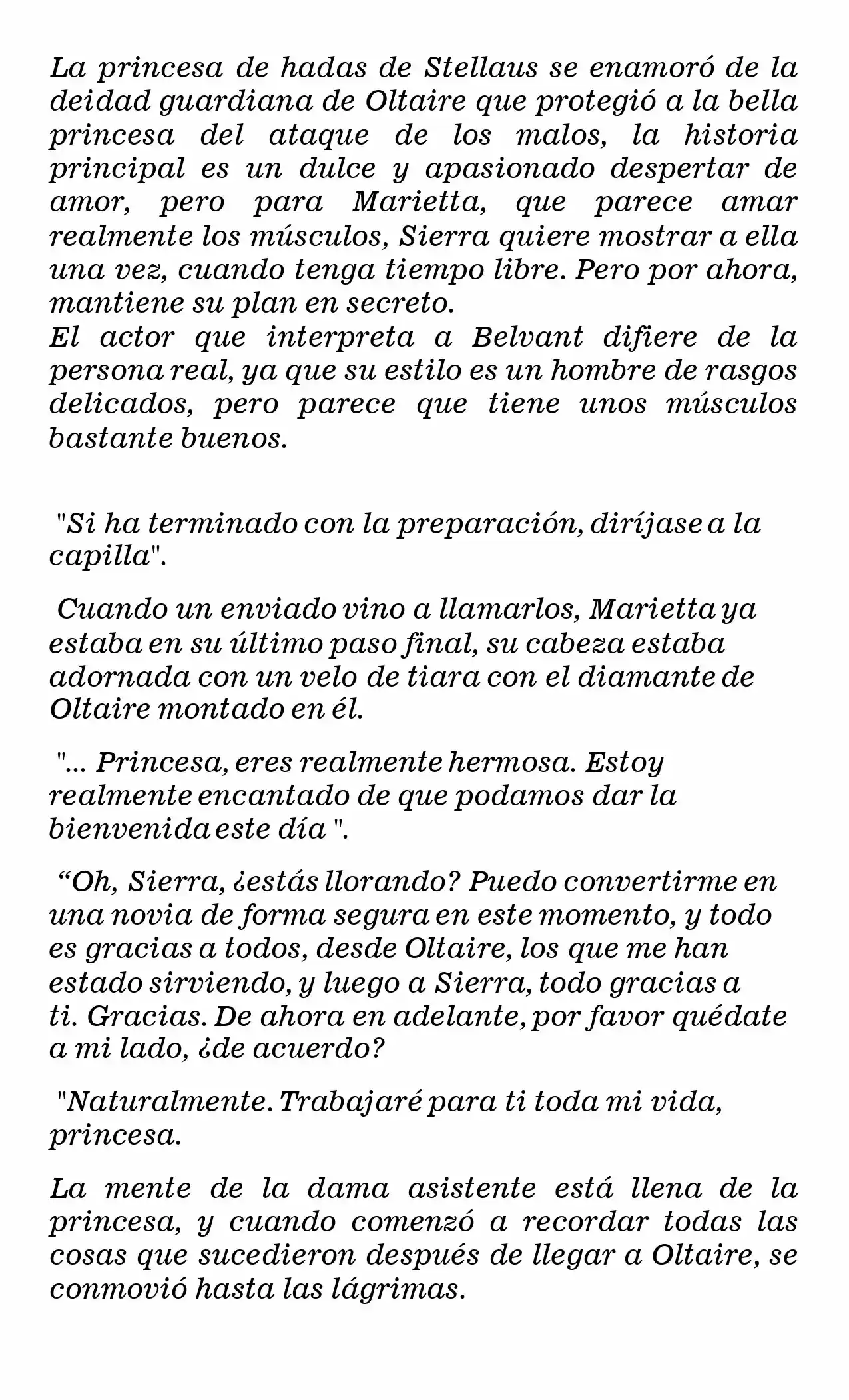 Marietta-hime No Konrei (Novela) - Capítulo 31 - Página 5 - LectorTMOo