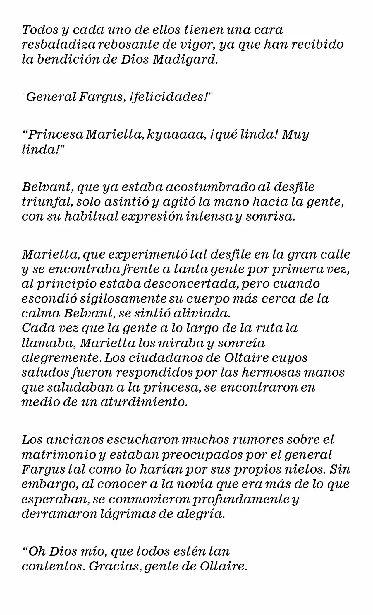 Marietta-hime No Konrei (Novela) - Capítulo 32 - Página 5 - LectorTMOo