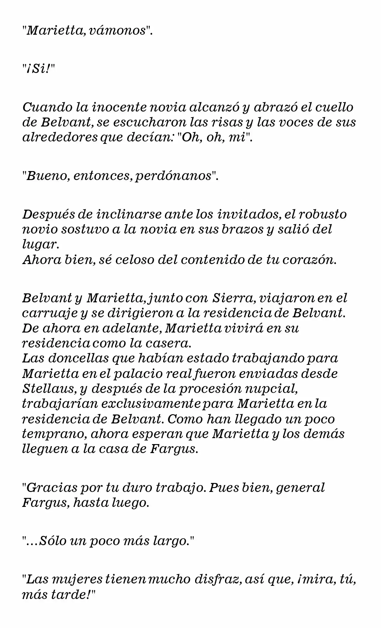 Marietta-hime No Konrei (Novela) - Capítulo 32 - Página 8 - LectorTMOo