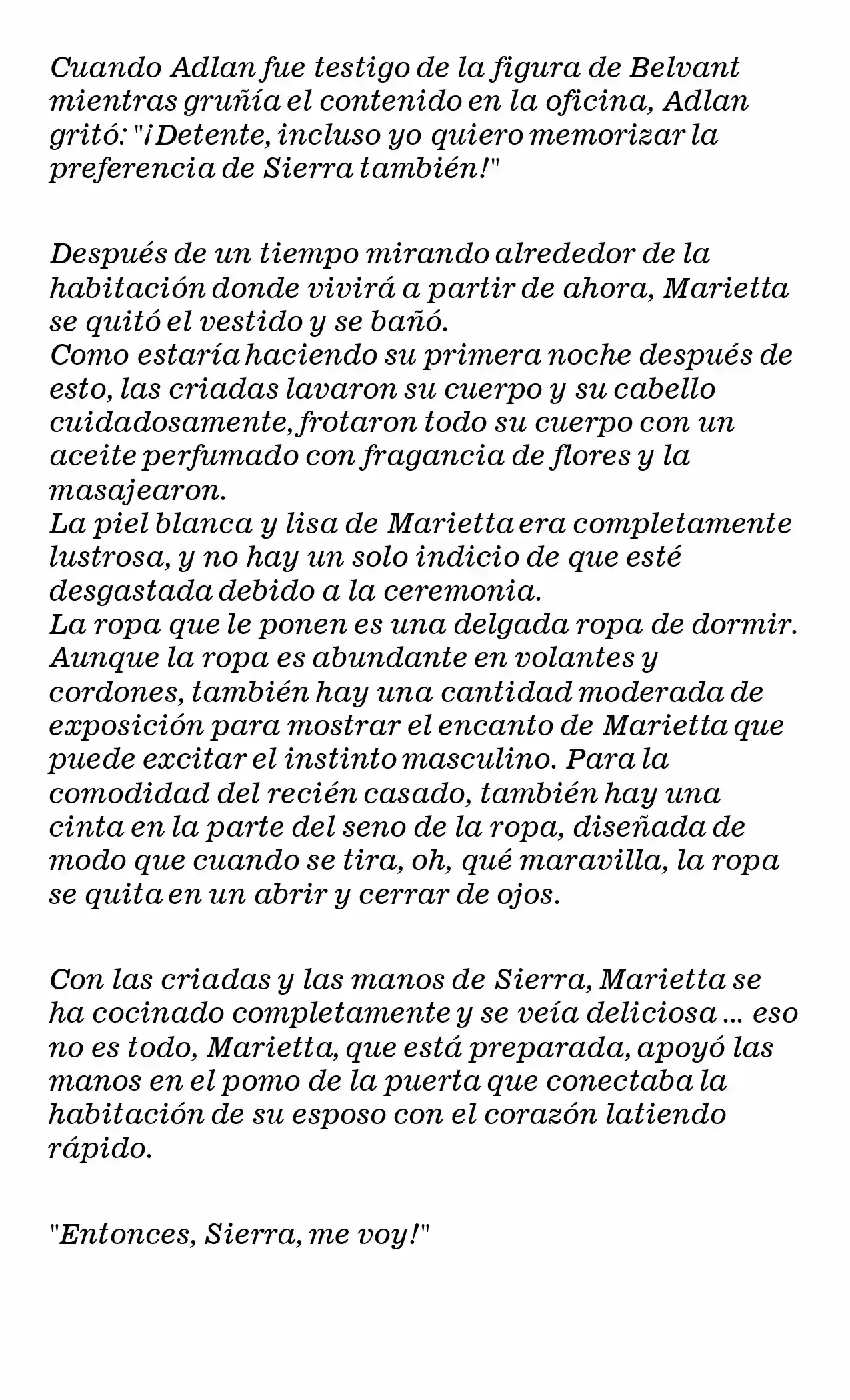 Marietta-hime No Konrei (Novela) - Capítulo 32 - Página 10 - LectorTMOo