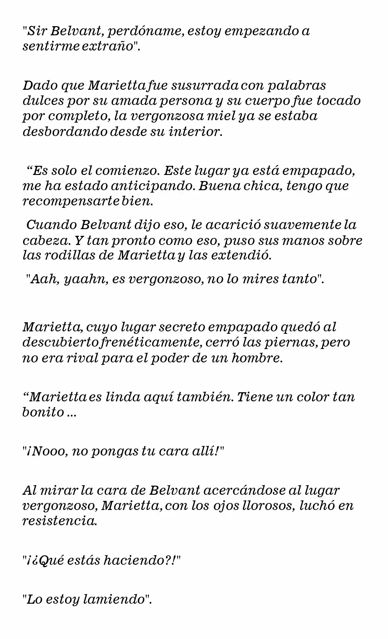 Marietta-hime No Konrei (Novela) - Capítulo 33 - Página 9 - LectorTMOo