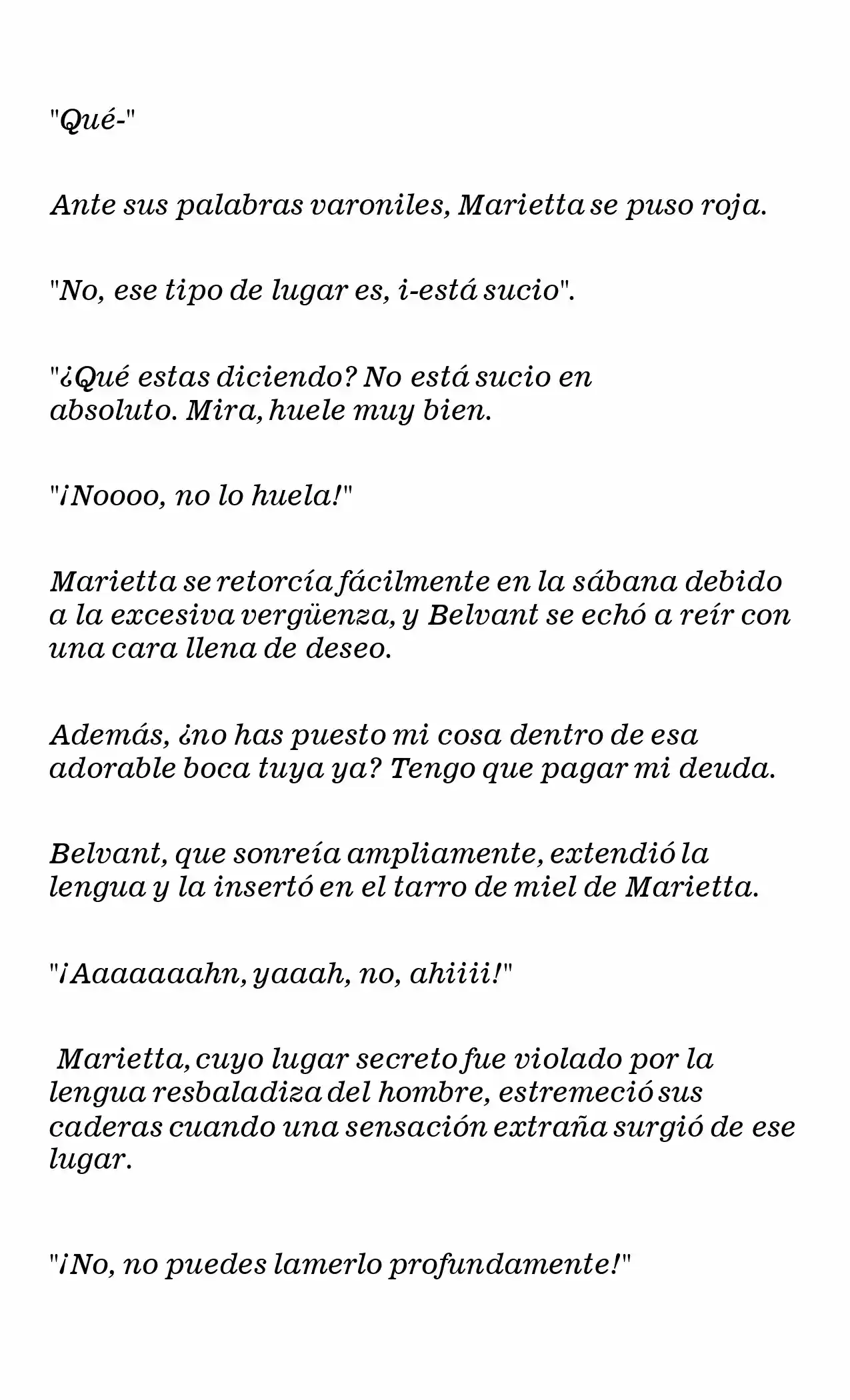 Marietta-hime No Konrei (Novela) - Capítulo 33 - Página 10 - LectorTMOo