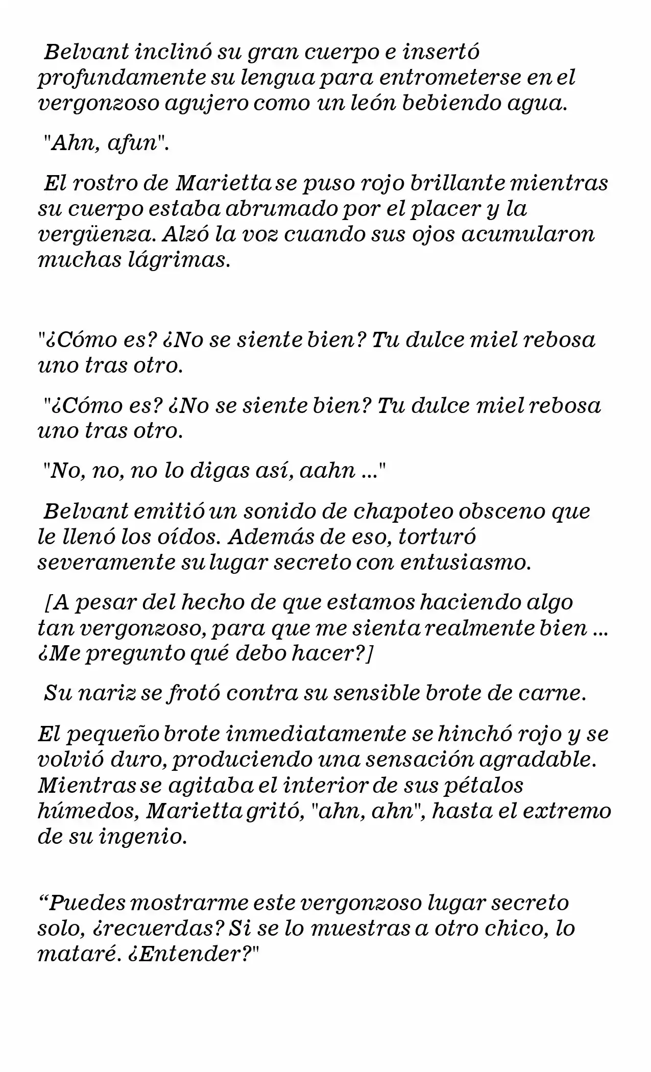Marietta-hime No Konrei (Novela) - Capítulo 33 - Página 11 - LectorTMOo