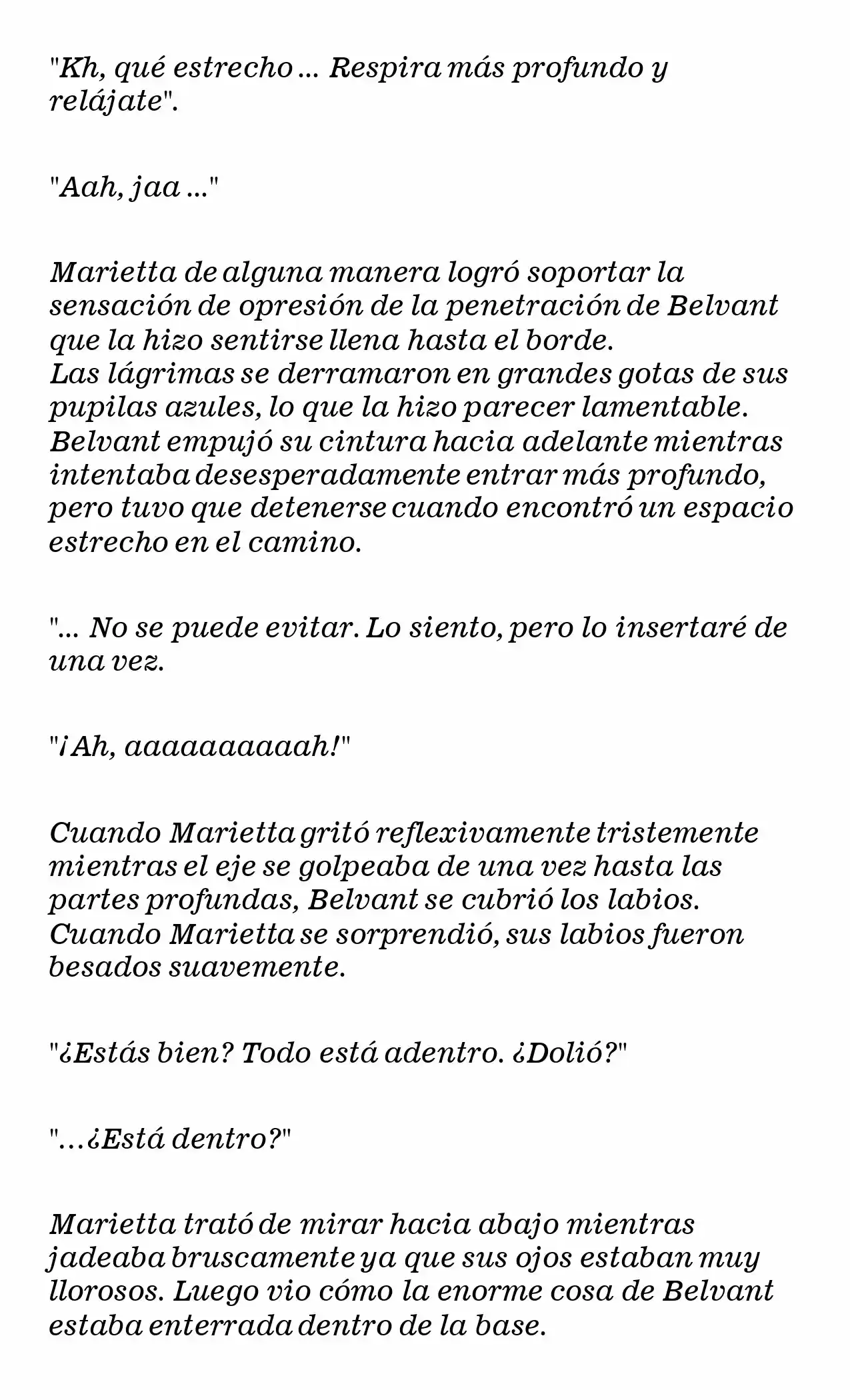 Marietta-hime No Konrei (Novela) - Capítulo 33 - Página 15 - LectorTMOo