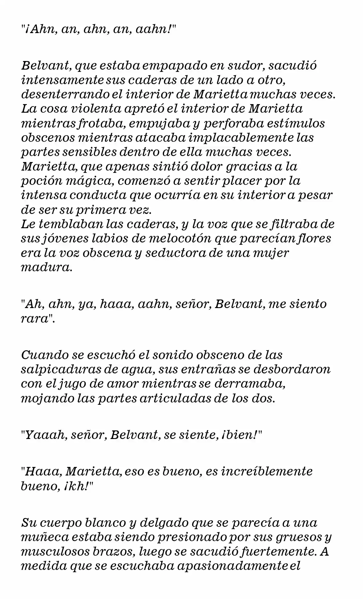 Marietta-hime No Konrei (Novela) - Capítulo 33 - Página 18 - LectorTMOo