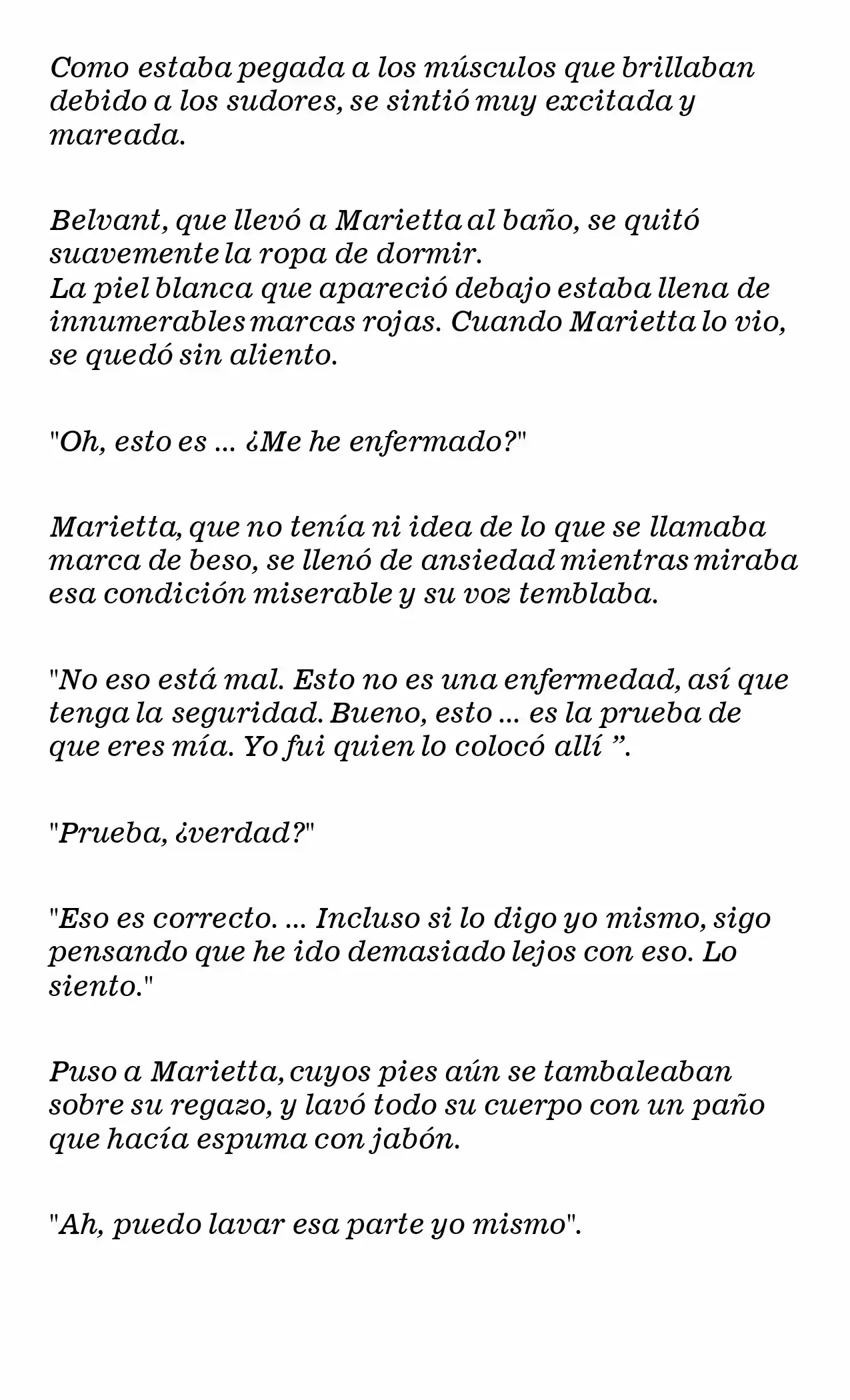Marietta-hime No Konrei (Novela) - Capítulo 34 - Página 8 - LectorTMOo