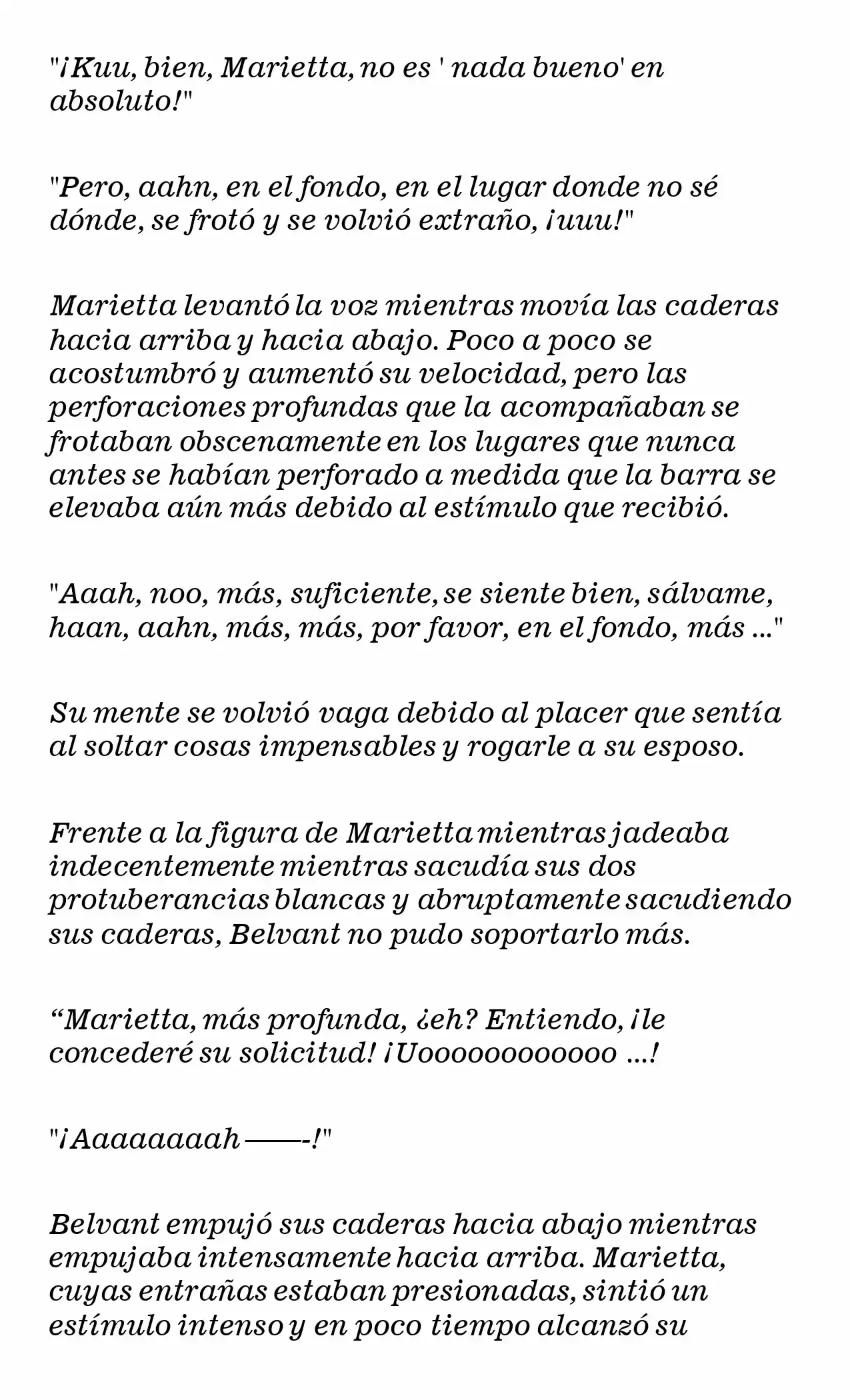 Marietta-hime No Konrei (Novela) - Capítulo 35 - Página 20 - LectorTMOo