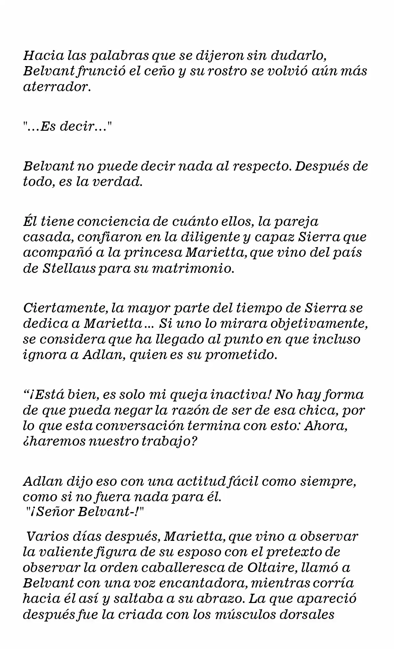 Marietta-hime No Konrei (Novela) - Capítulo 36 - Página 5 - LectorTMOo