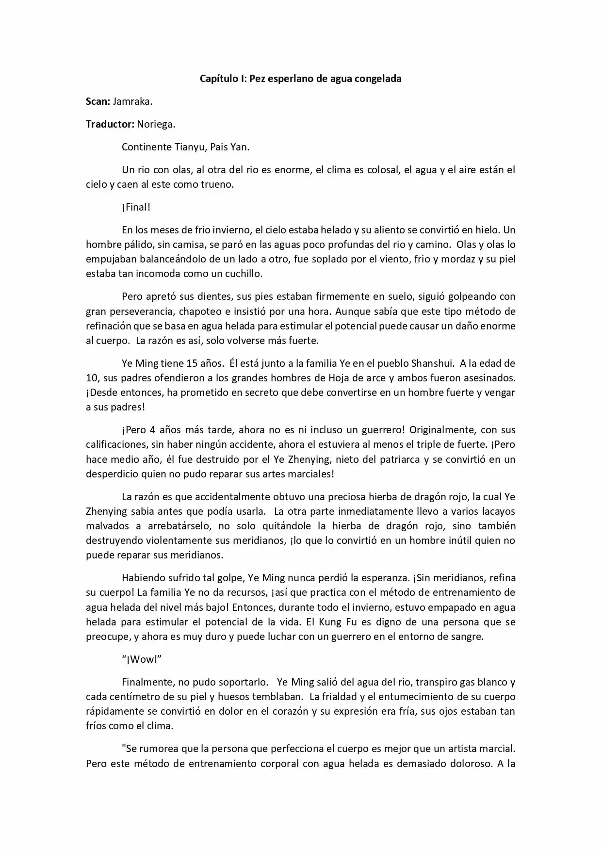 Martial Arts Reigns (Novela) - Capítulo 1 - Página 4 - LectorTMOo