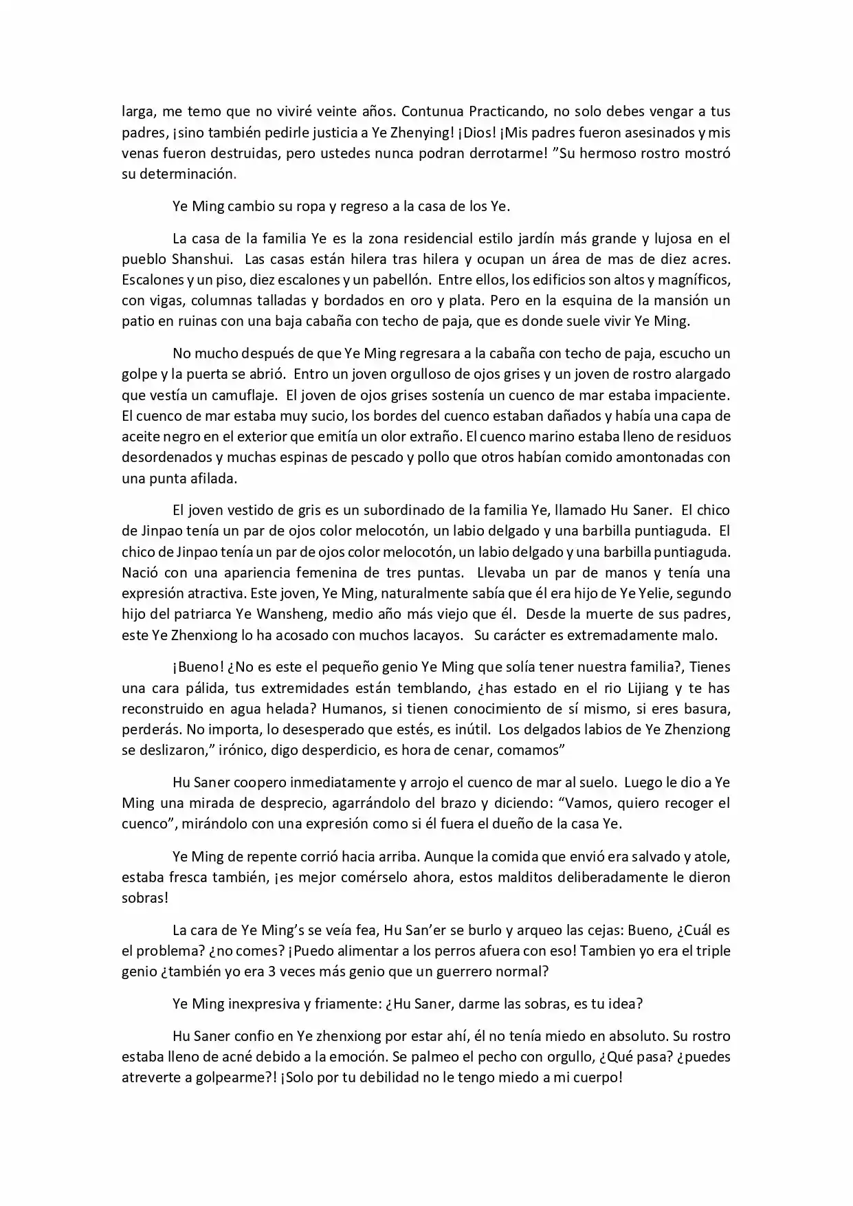 Martial Arts Reigns (Novela) - Capítulo 1 - Página 5 - LectorTMOo