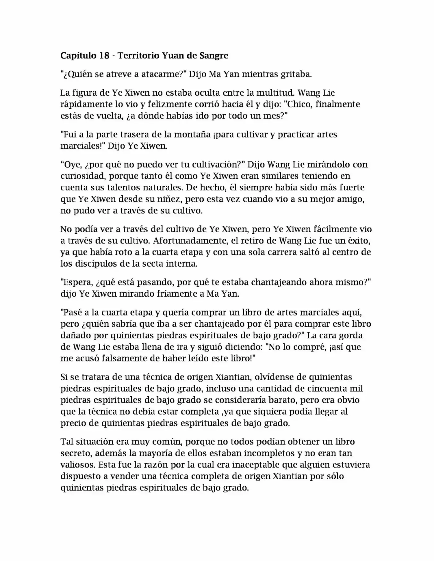 Martial God Of The World - Capítulo 0.18 - Página 1 - LectorTMOo