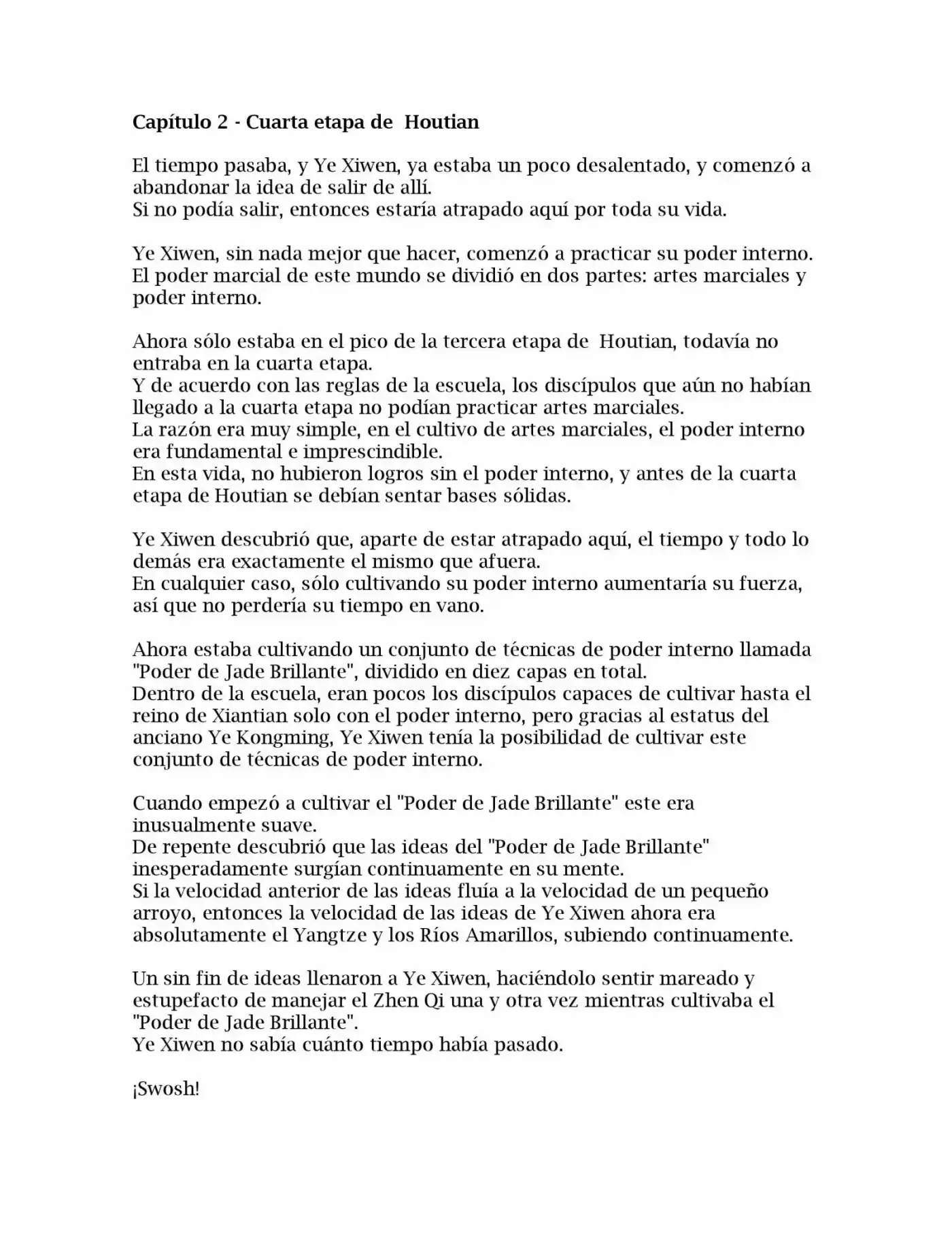 Martial God Of The World - Capítulo 0.2 - Página 1 - LectorTMOo