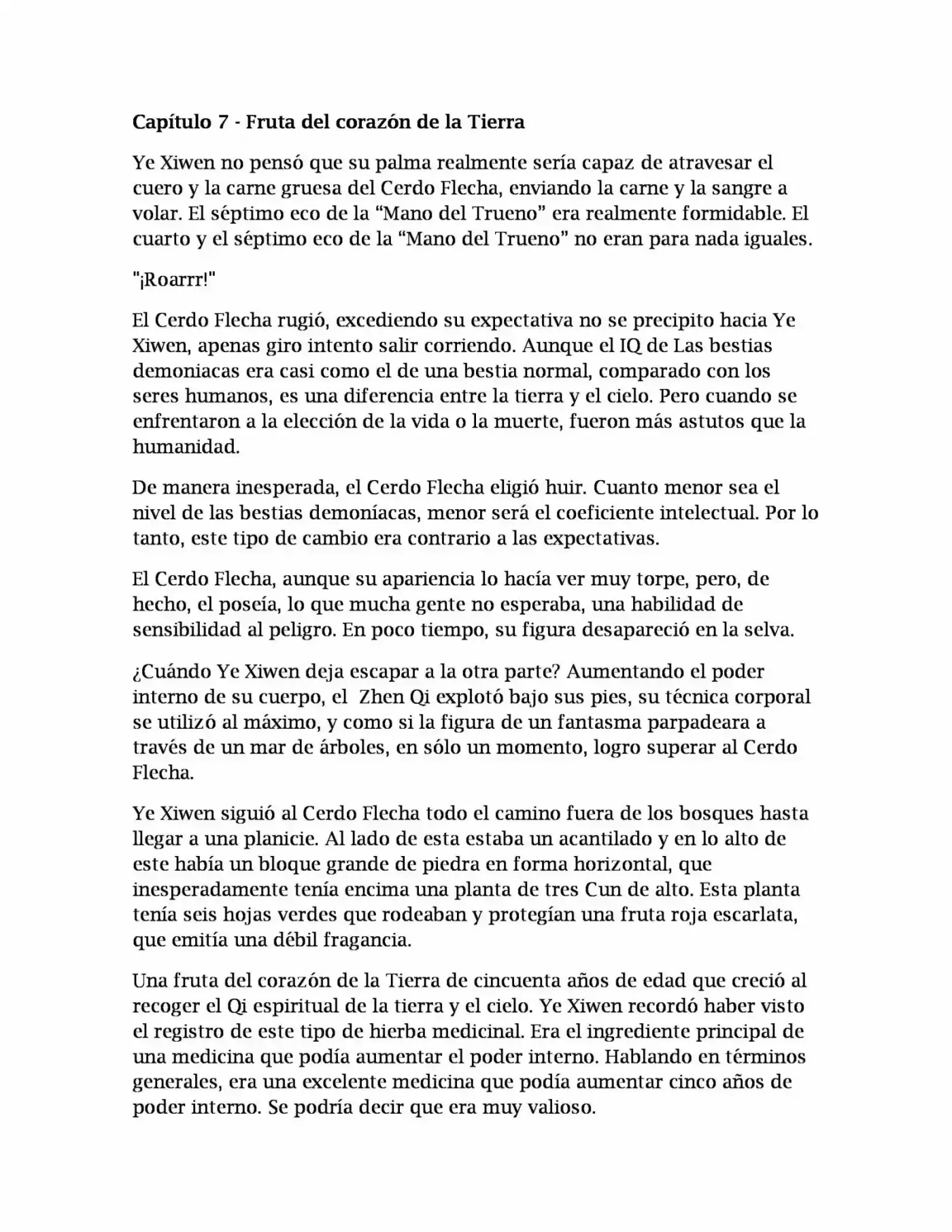 Martial God Of The World - Capítulo 0.7 - Página 1 - LectorTMOo