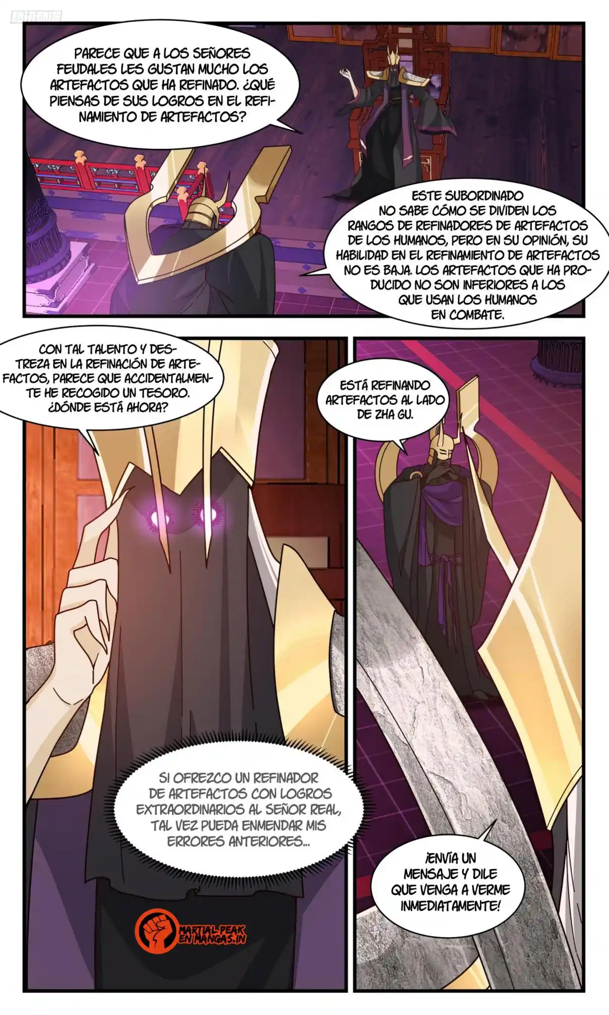 Martial Peak - Capítulo 3125 - Página 6 - LectorTMOo