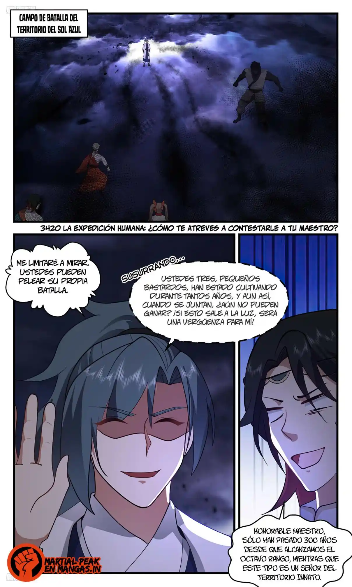 Martial Peak - Capítulo 3420 - Página 2 - LectorTMOo