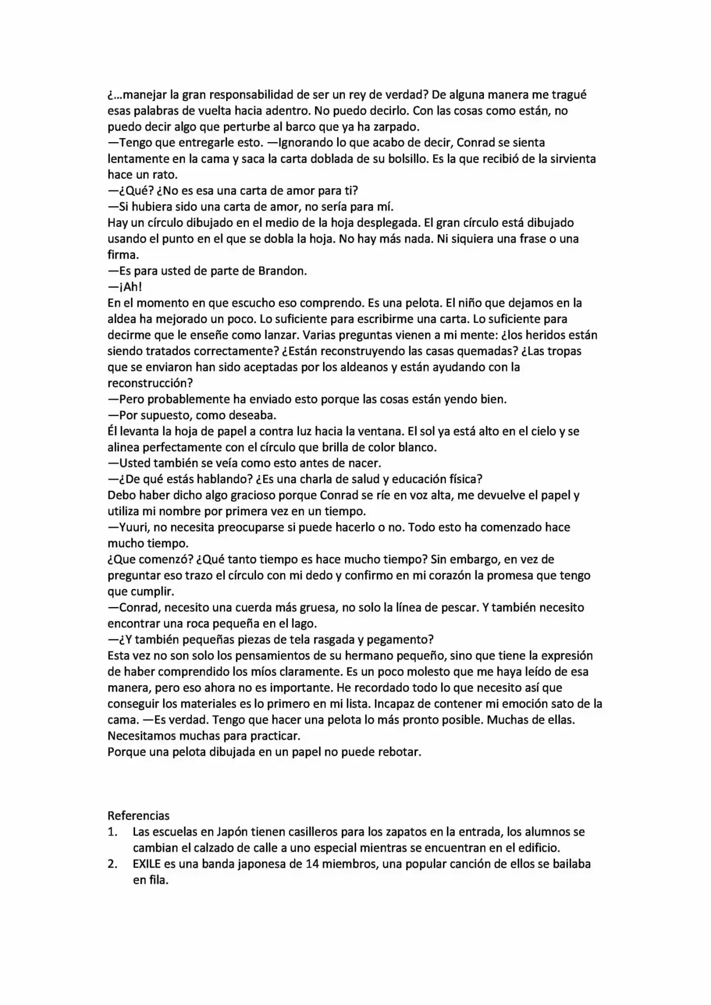 Maru-MA (Novela) - Capítulo 11.50 - Página 4 - LectorTMOo