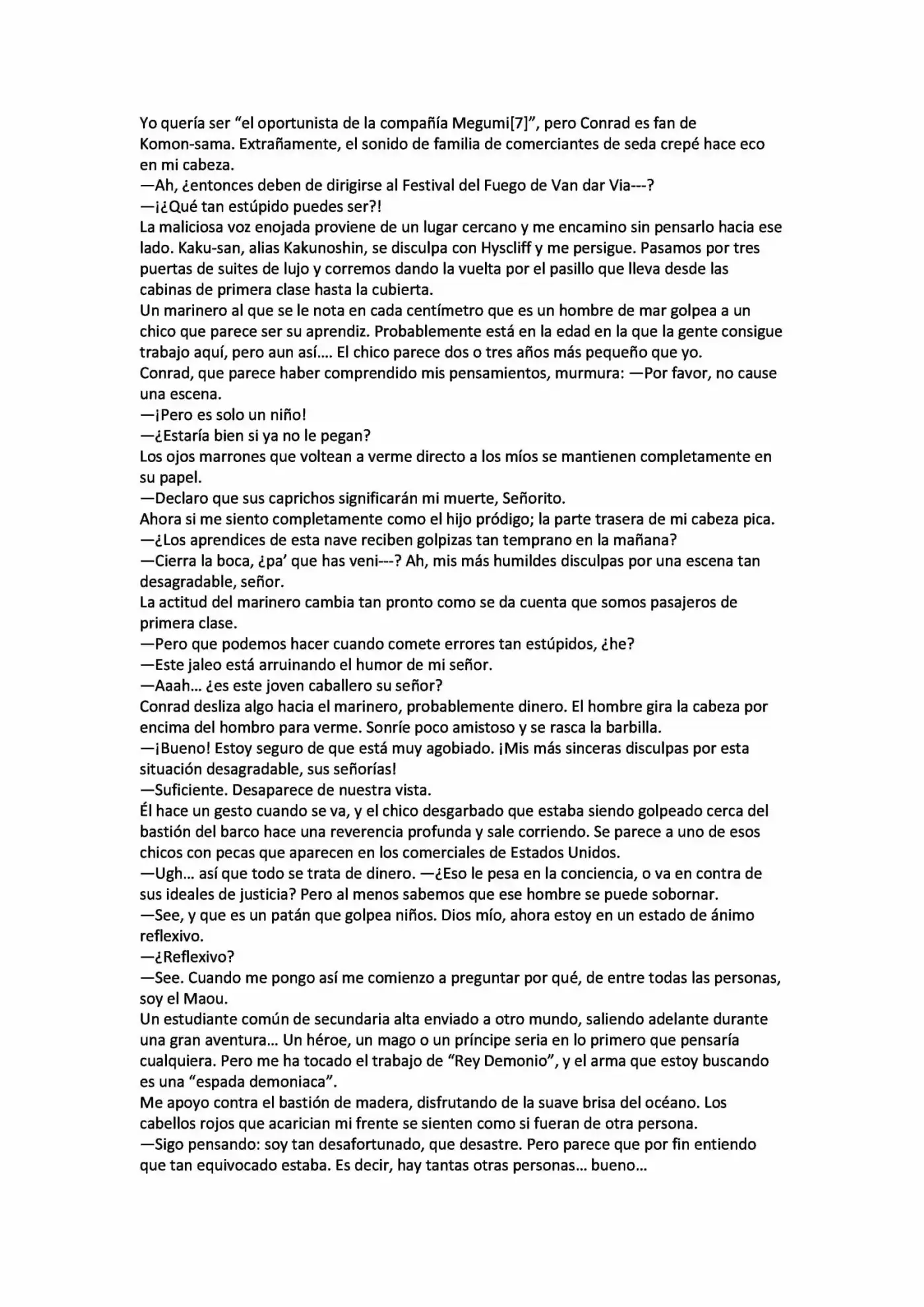 Maru-MA (Novela) - Capítulo 14 - Página 4 - LectorTMOo
