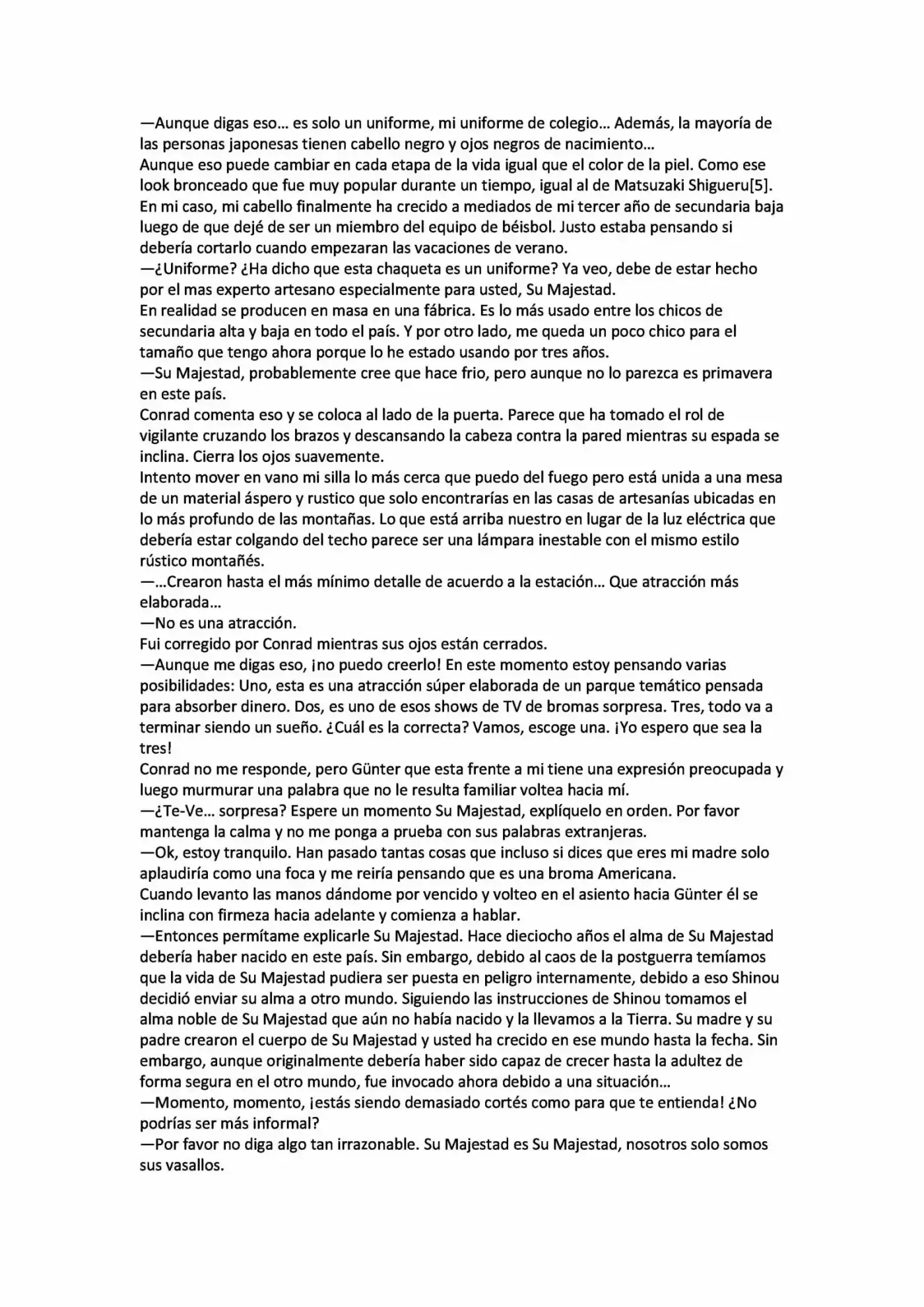 Maru-MA (Novela) - Capítulo 2 - Página 5 - LectorTMOo