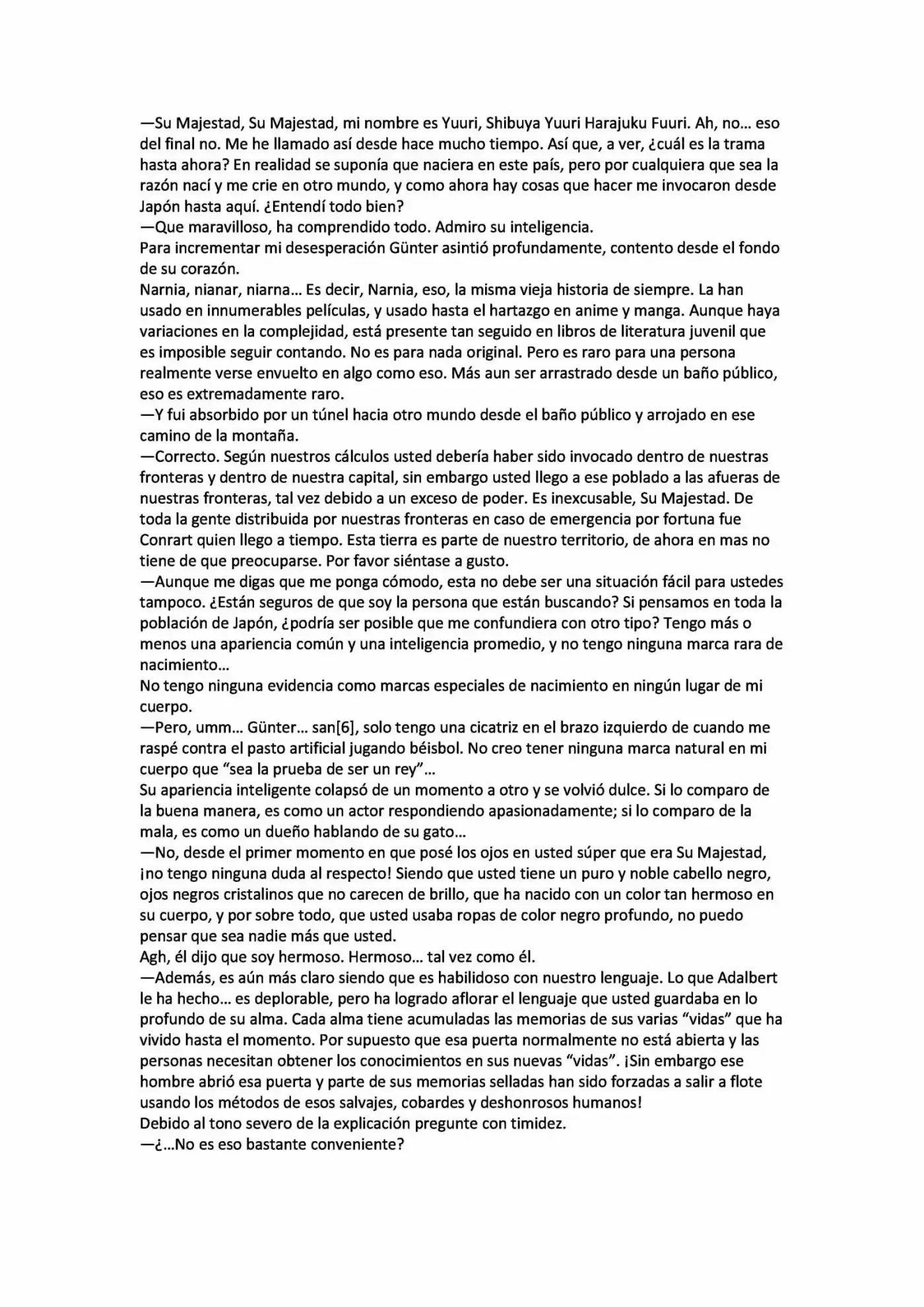 Maru-MA (Novela) - Capítulo 2 - Página 6 - LectorTMOo