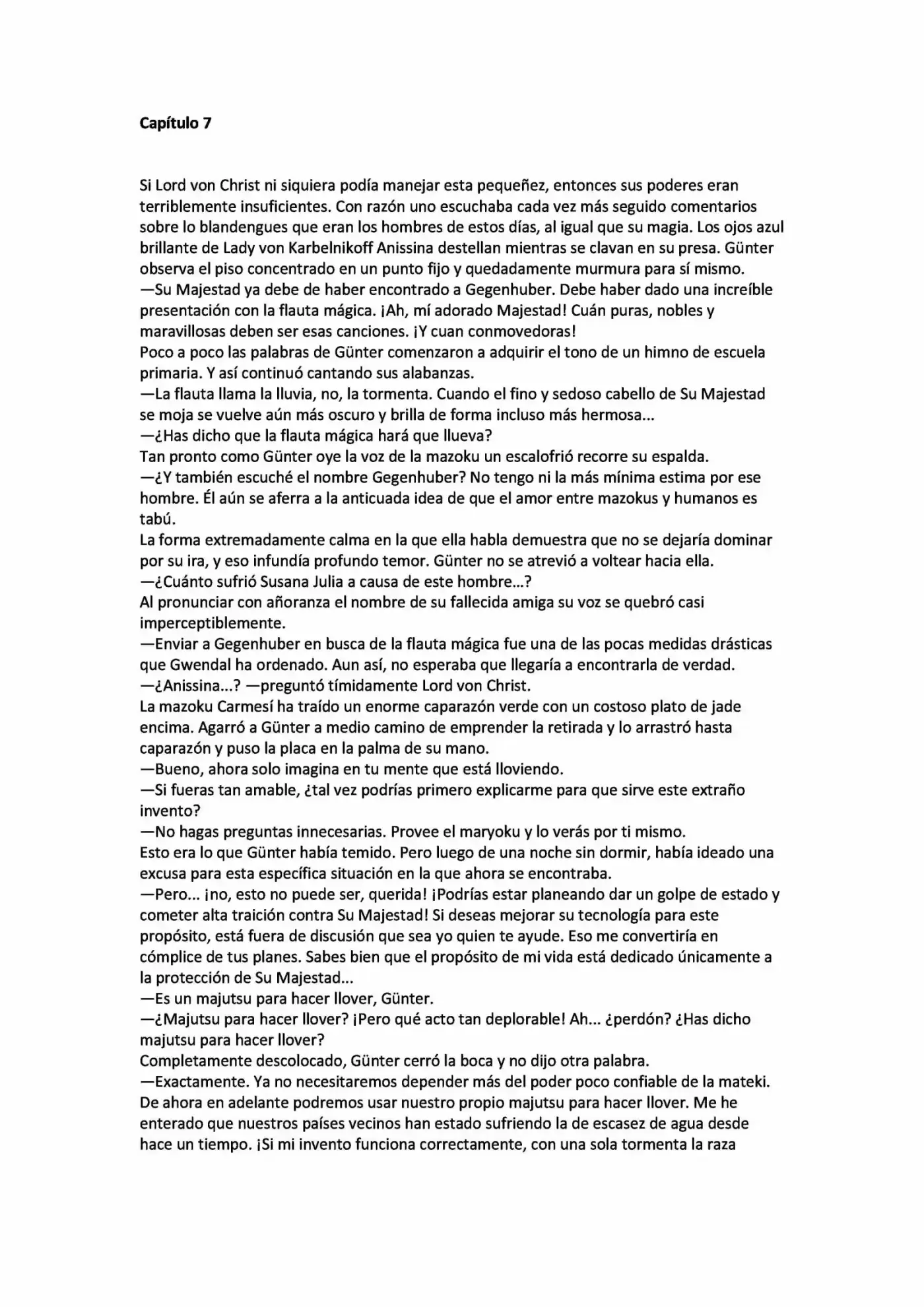 Maru-MA (Novela) - Capítulo 30 - Página 1 - LectorTMOo