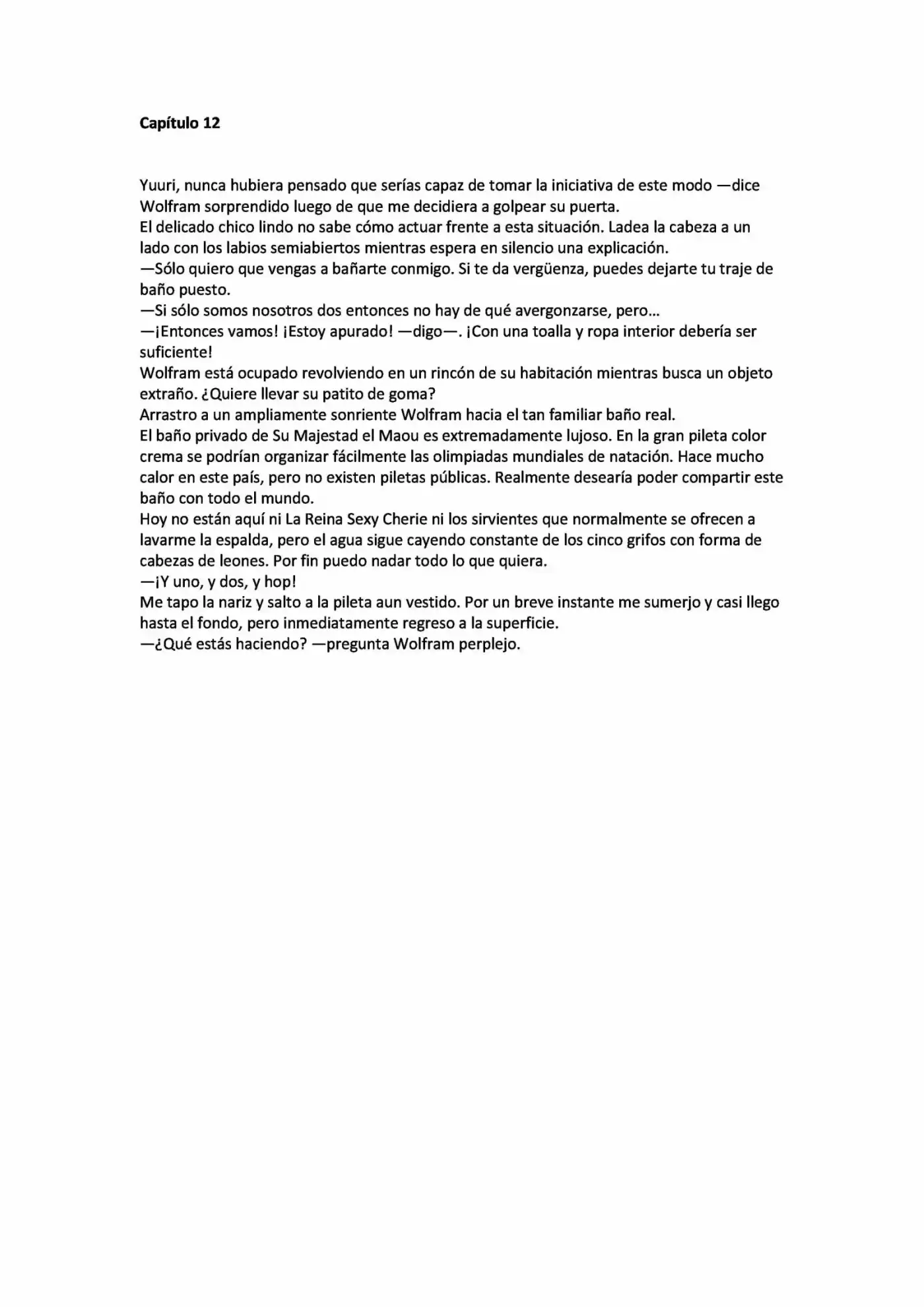 Maru-MA (Novela) - Capítulo 35 - Página 1 - LectorTMOo