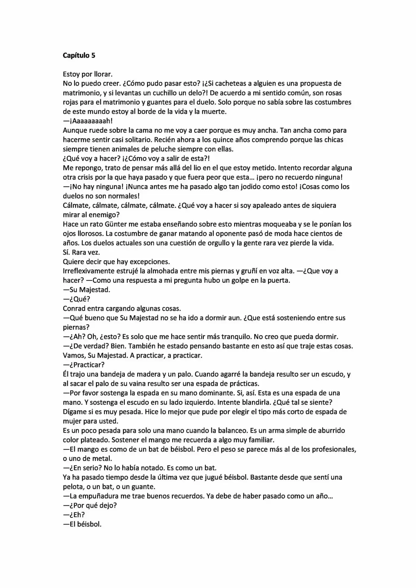 Maru-MA (Novela) - Capítulo 5 - Página 1 - LectorTMOo