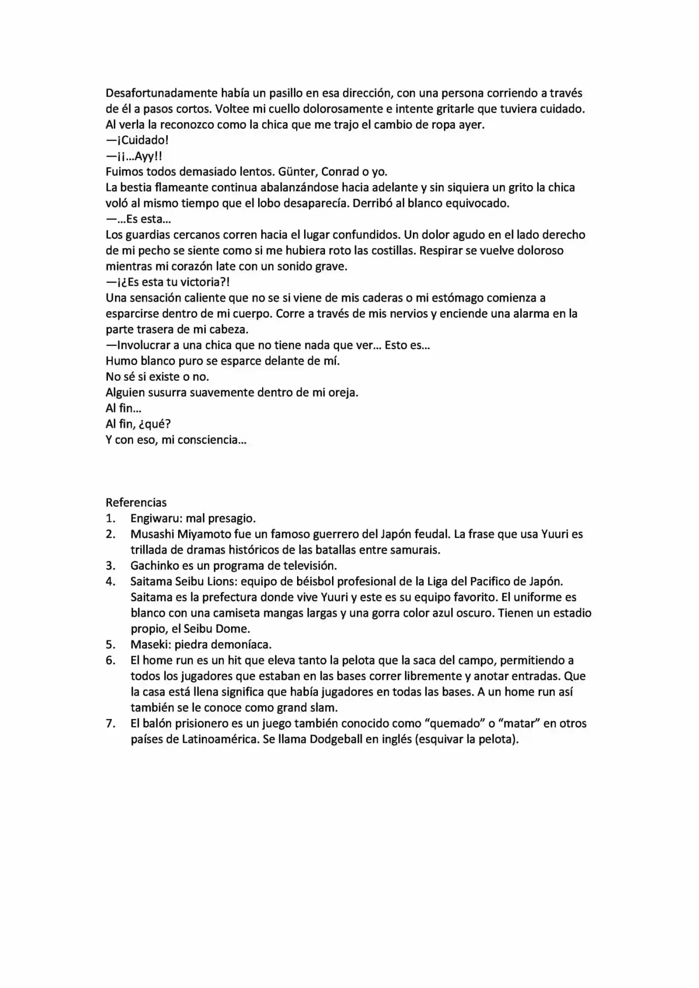 Maru-MA (Novela) - Capítulo 6 - Página 8 - LectorTMOo