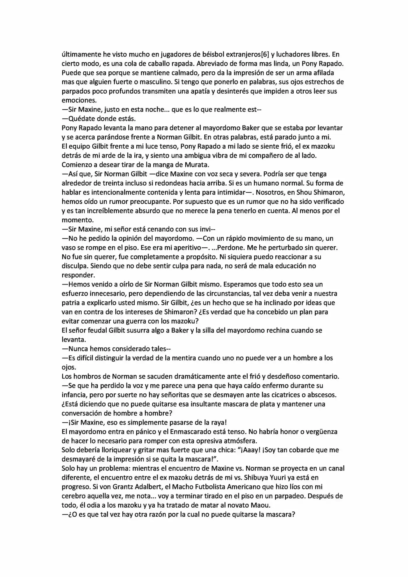 Maru-MA (Novela) - Capítulo 61 - Página 5 - LectorTMOo