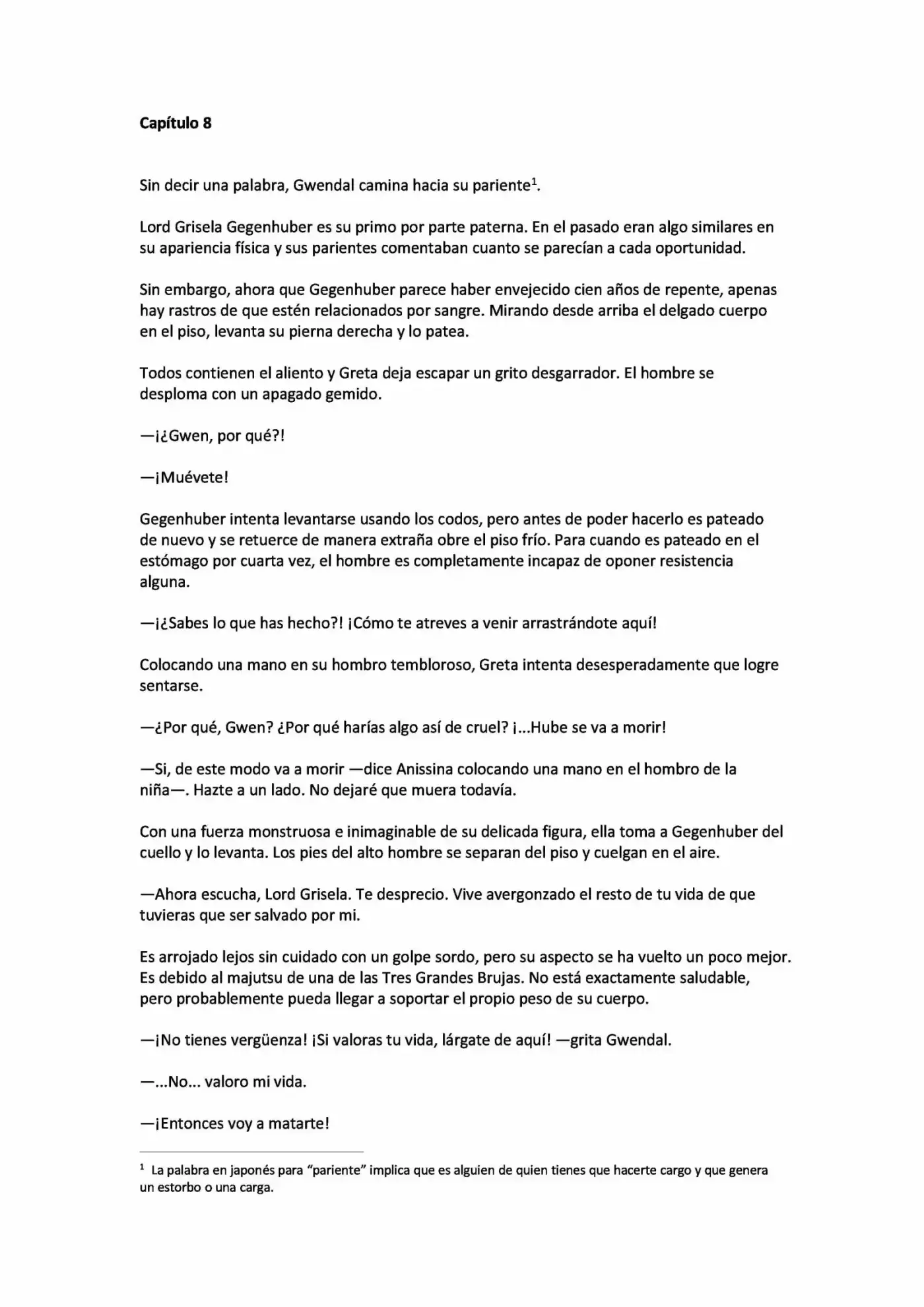 Maru-MA (Novela) - Capítulo 75 - Página 1 - LectorTMOo