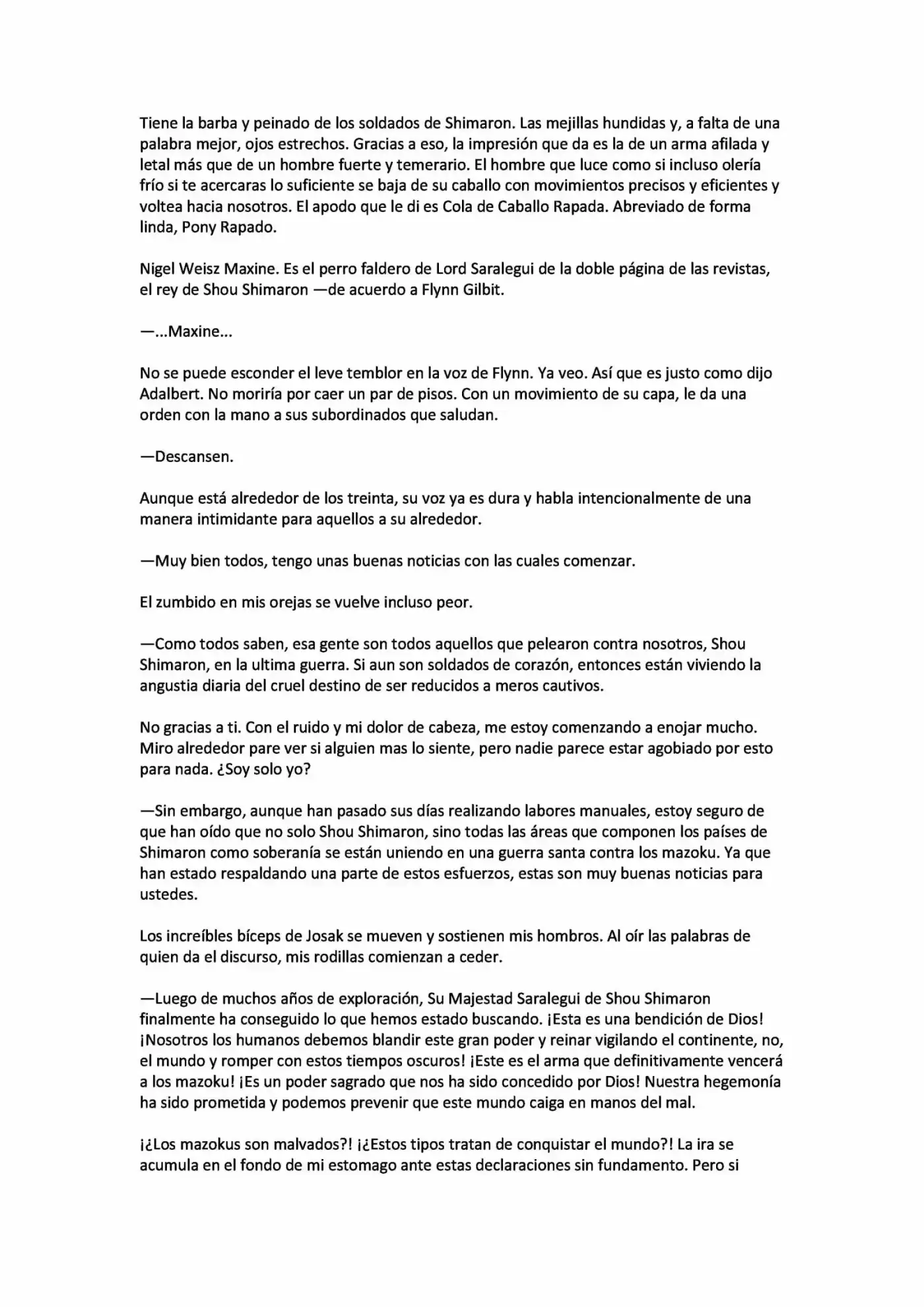 Maru-MA (Novela) - Capítulo 77 - Página 3 - LectorTMOo