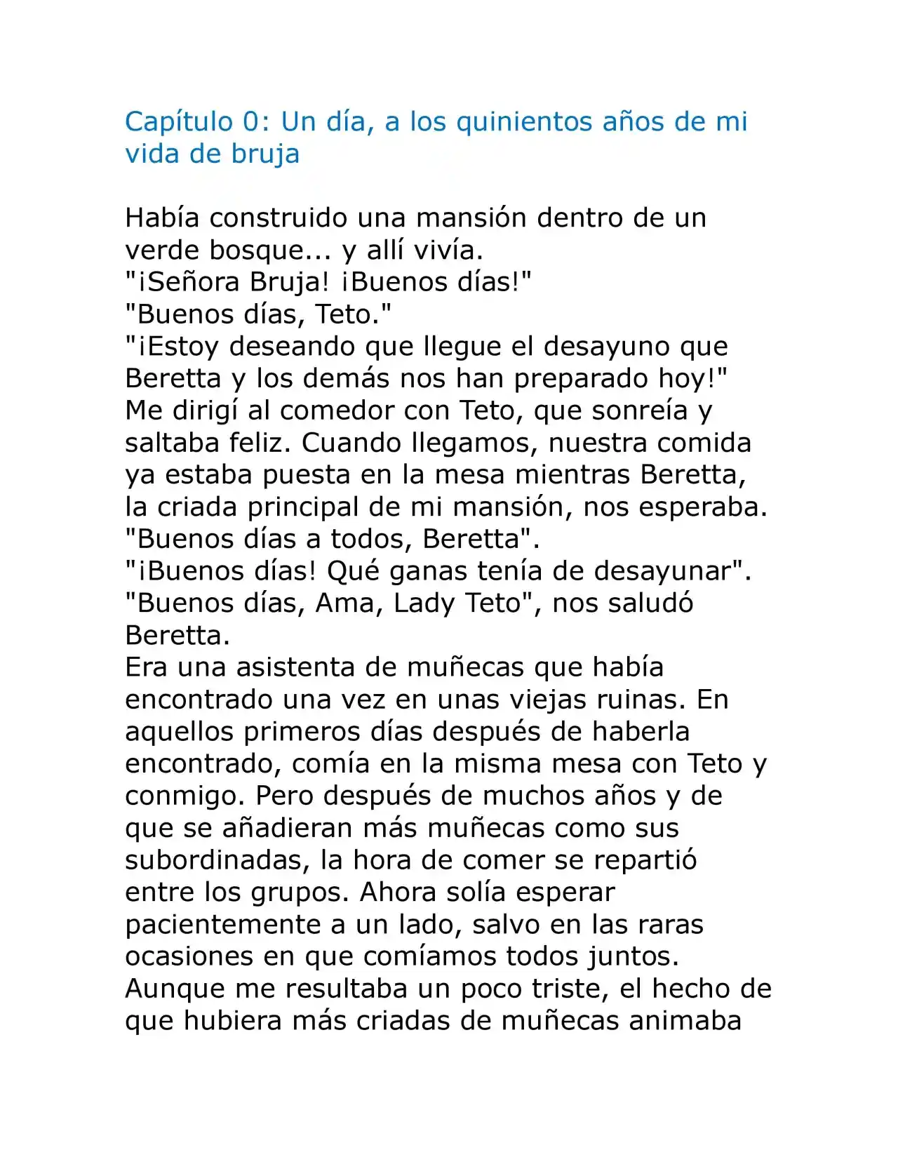 Maryoku (Novela) - Capítulo  - Página 5 - LectorTMOo