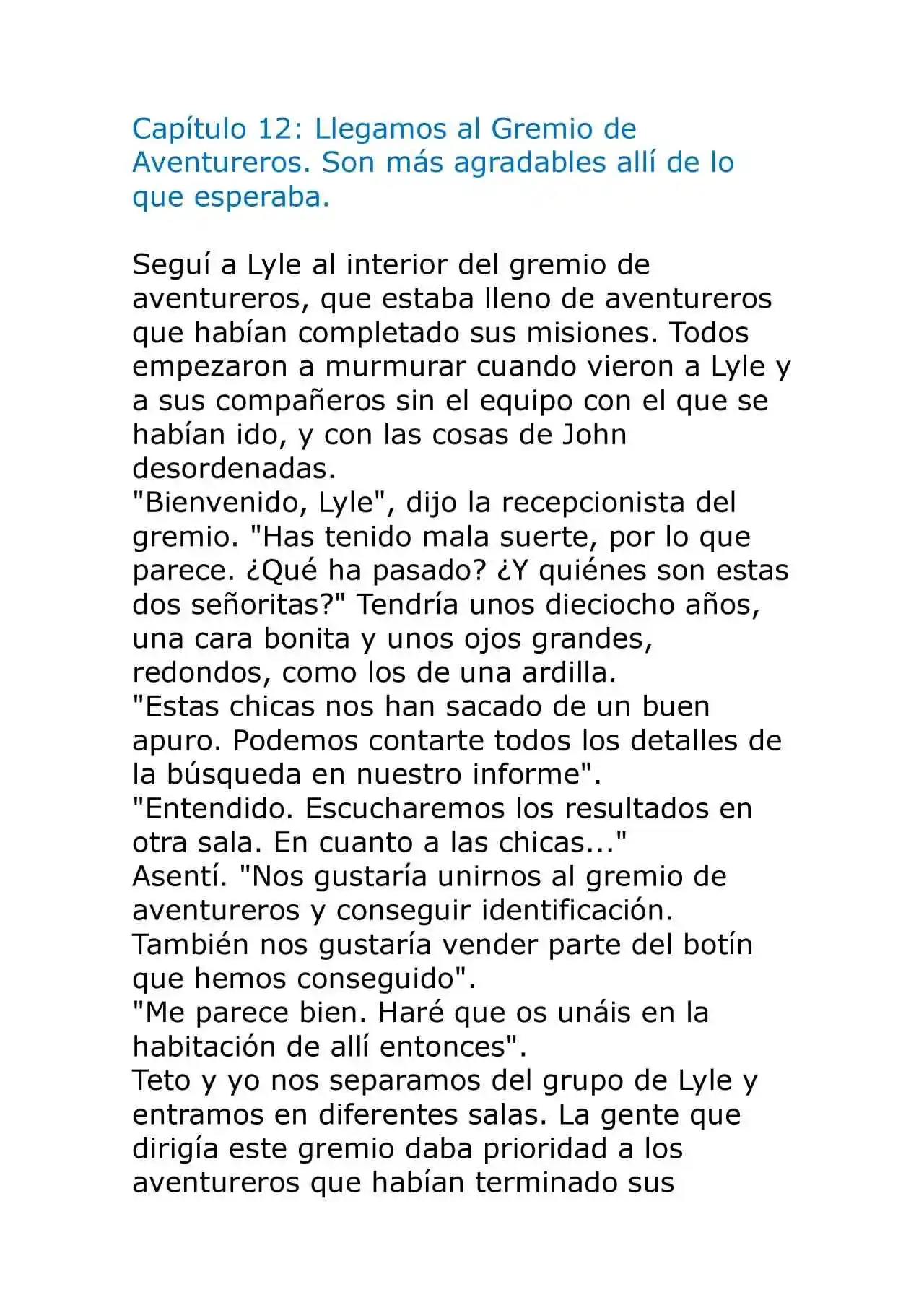 Maryoku (Novela) - Capítulo 12 - Página 1 - LectorTMOo