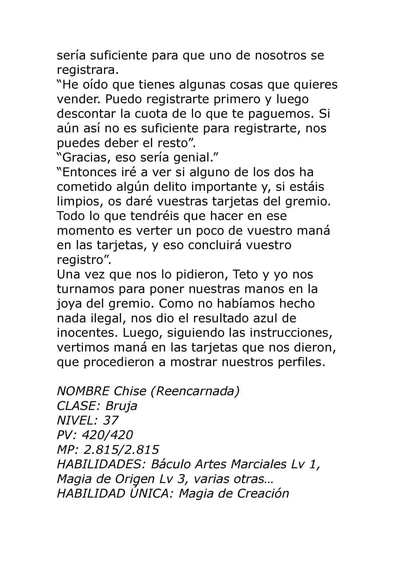 Maryoku (Novela) - Capítulo 12 - Página 8 - LectorTMOo