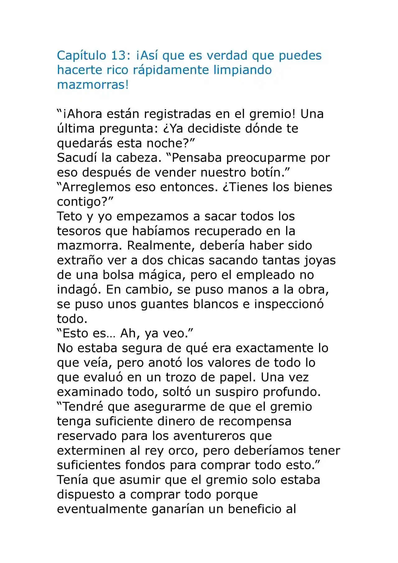 Maryoku (Novela) - Capítulo 13 - Página 1 - LectorTMOo