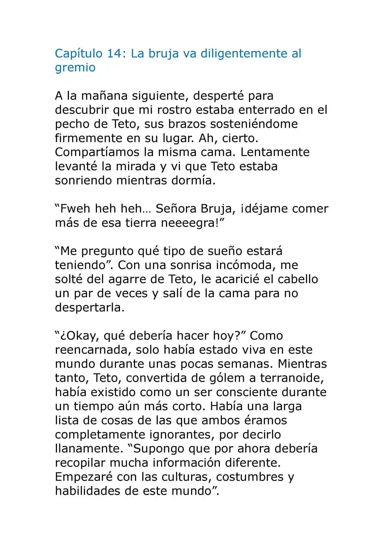 Maryoku (Novela) - Capítulo 14 - Página 1 - LectorTMOo