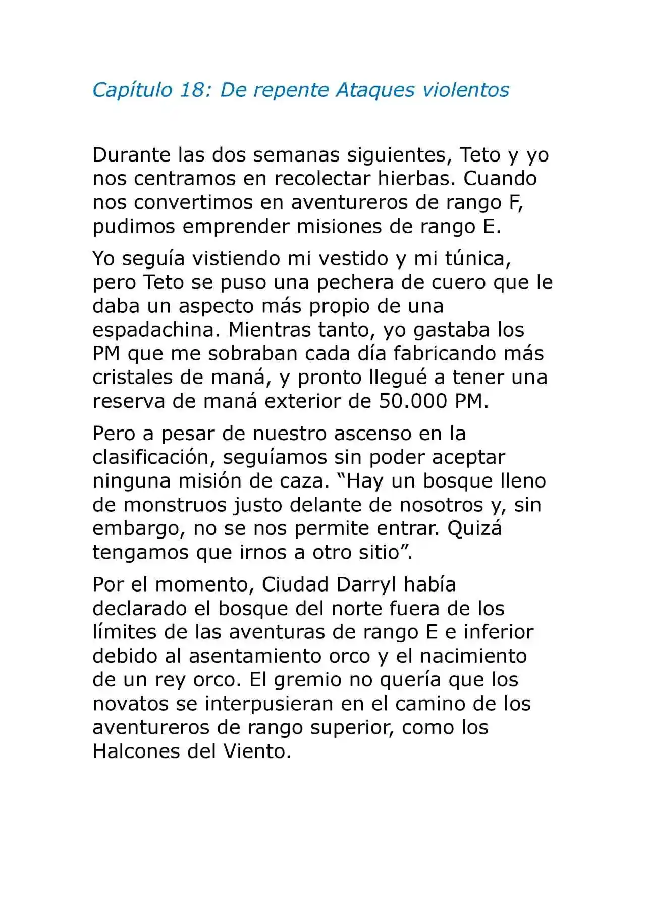 Maryoku (Novela) - Capítulo 18 - Página 1 - LectorTMOo