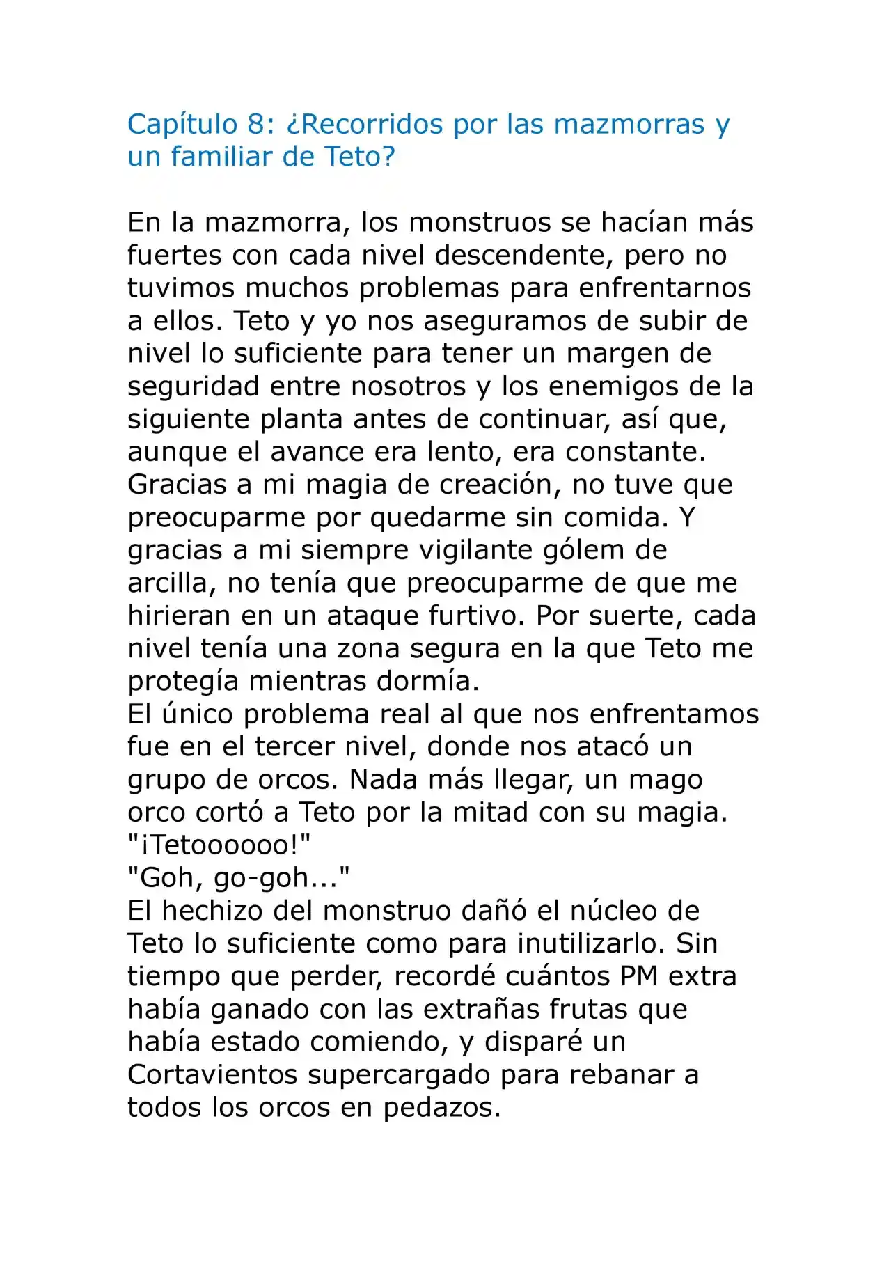 Maryoku (Novela) - Capítulo 8 - Página 1 - LectorTMOo