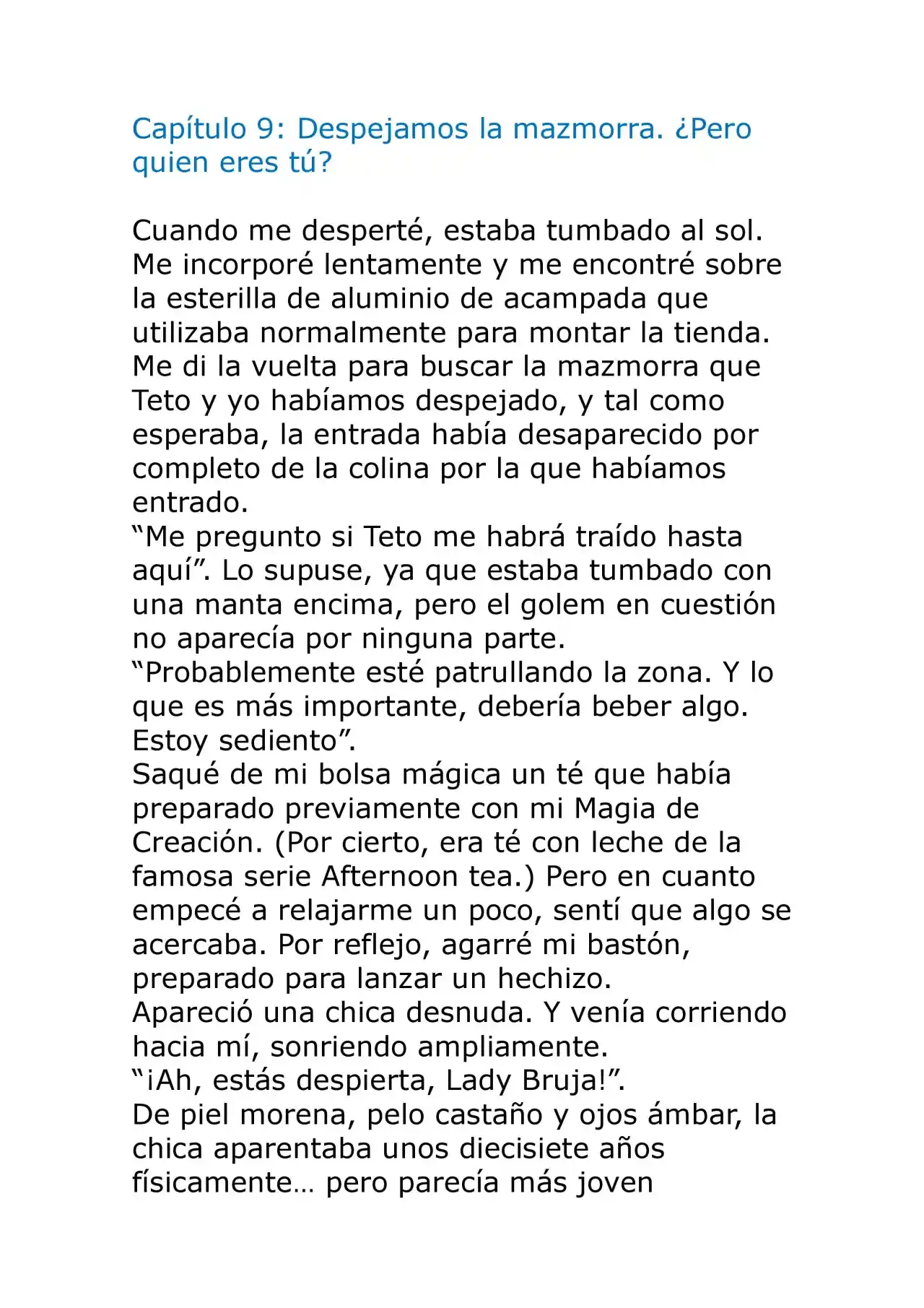 Maryoku (Novela) - Capítulo 9 - Página 1 - LectorTMOo