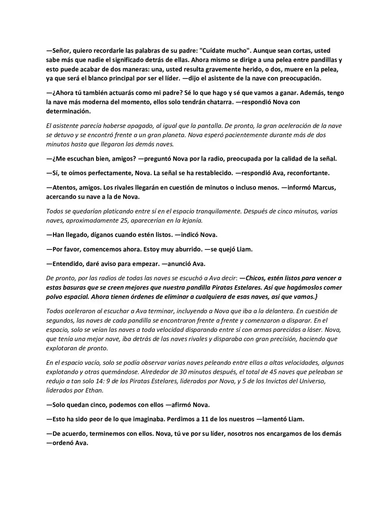 Mas Allá Del Agujero Negro (Novela) - Capítulo  - Página 4 - LectorTMOo